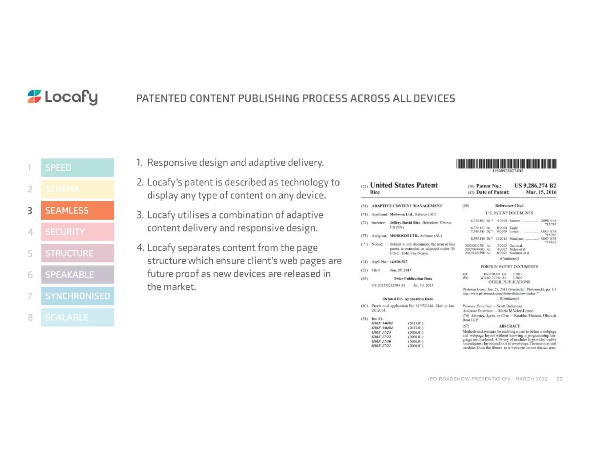 patented content publishing process across all devices patent is described as technology to untied patent us patent no a combination of adaptive arete future proof as new devices are released in sar my | Locafy