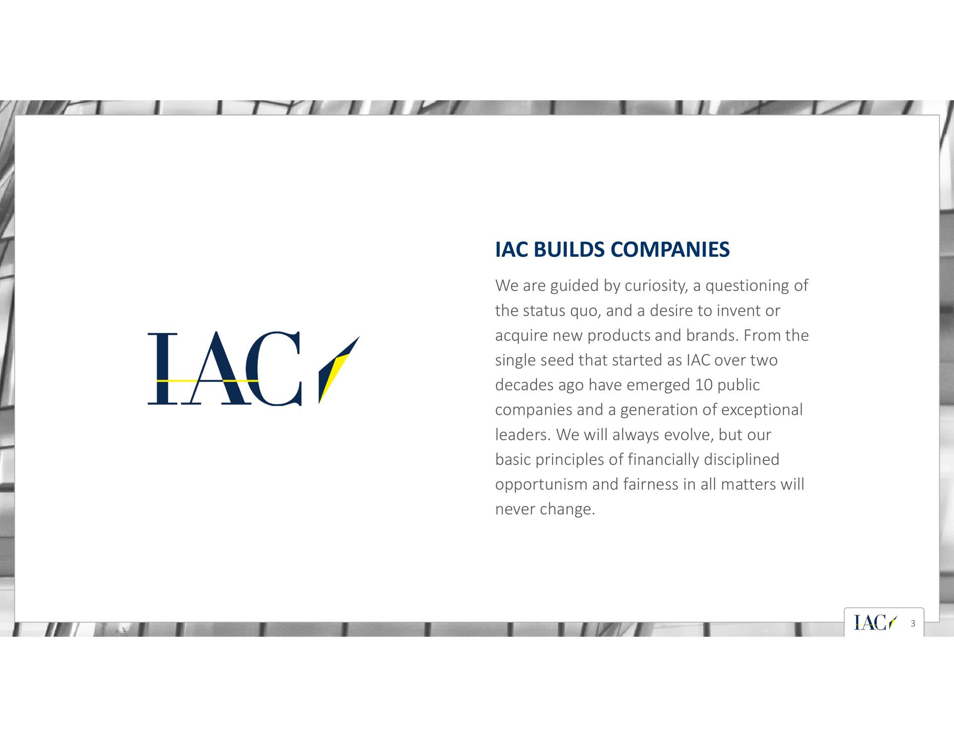 builds companies | IAC