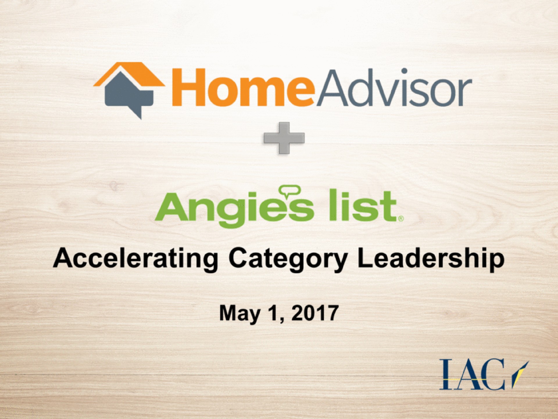 fie advisor accelerating category leadership may | IAC