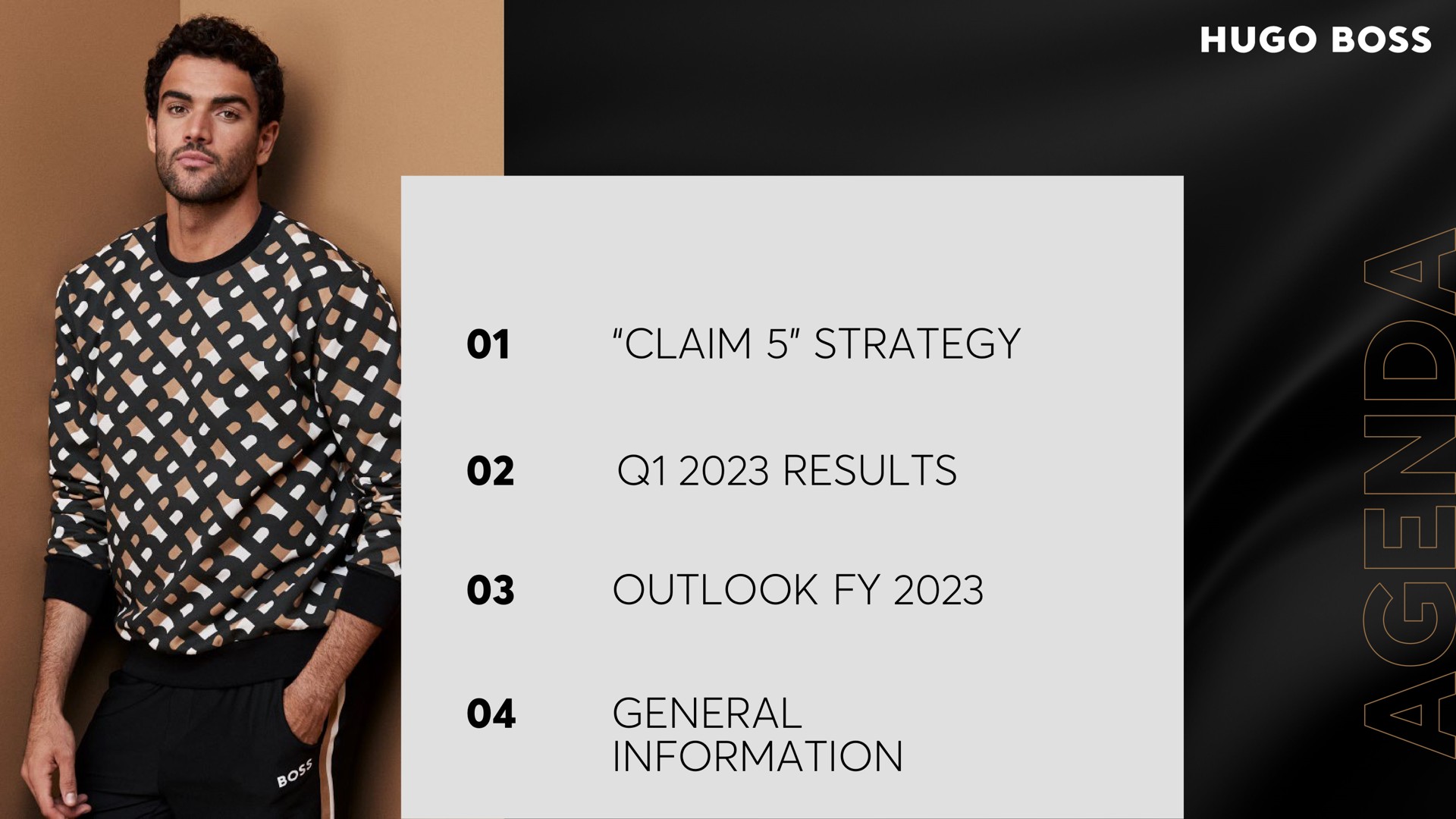 claim strategy results outlook general information boss | Hugo Boss