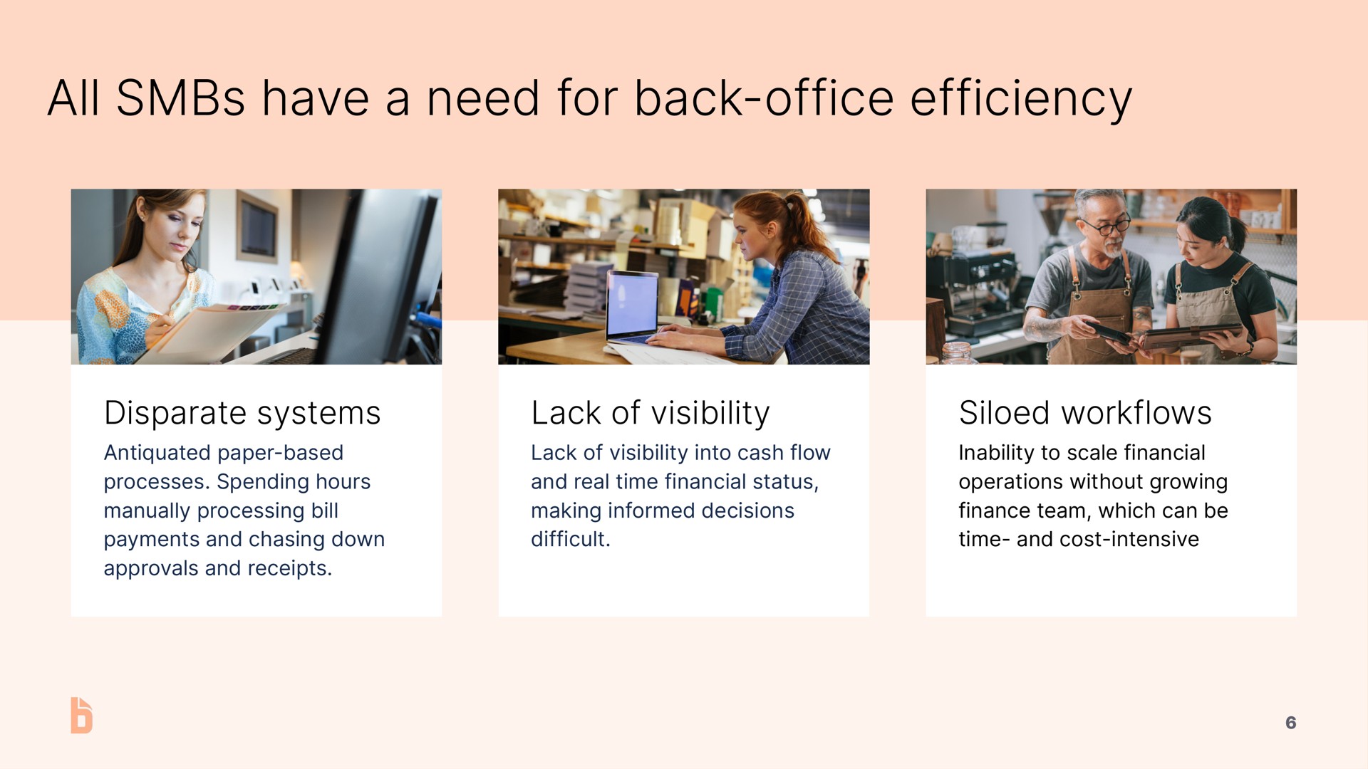 all have a need for back office efficiency | Bill.com