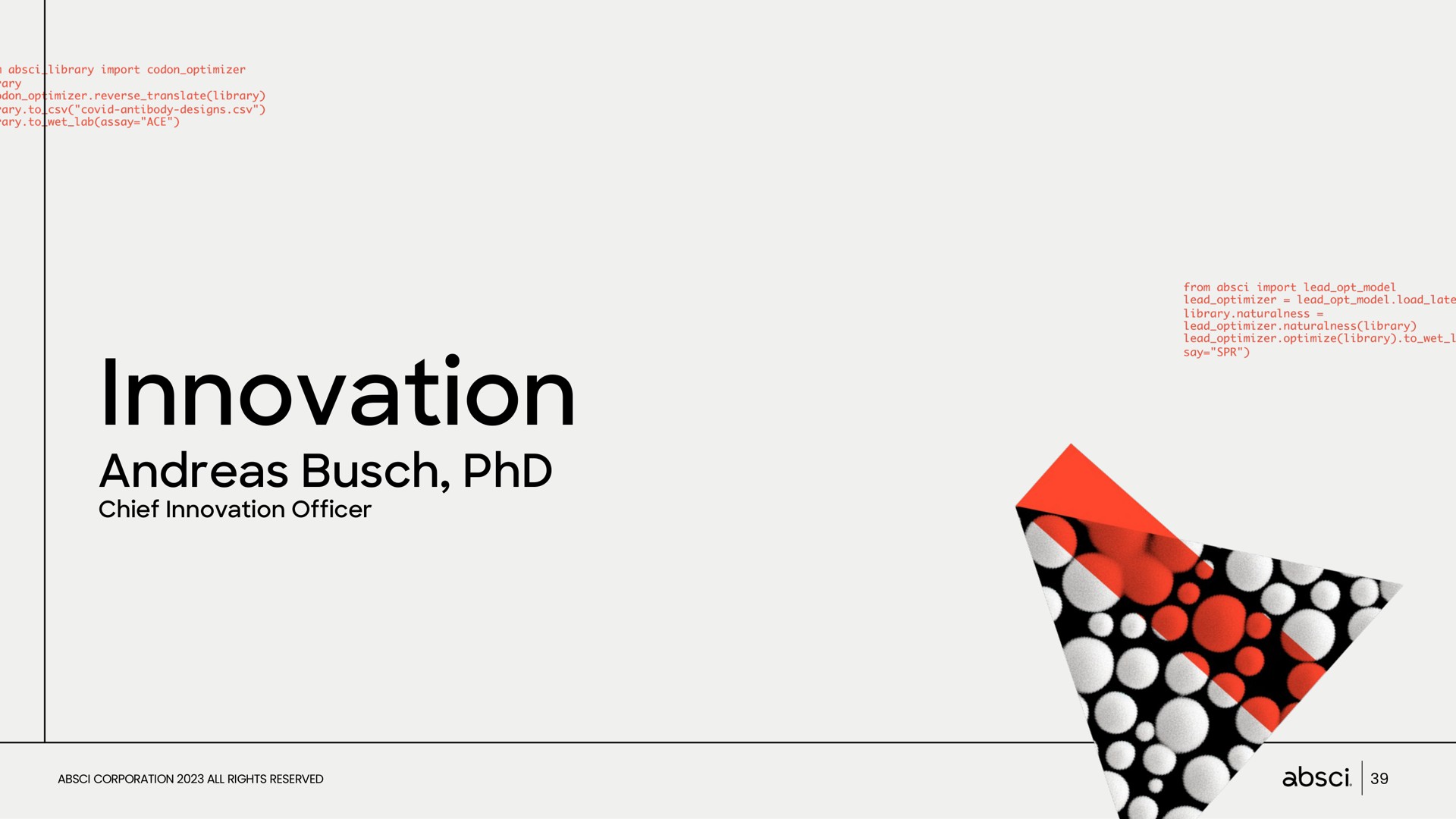 innovation | Absci