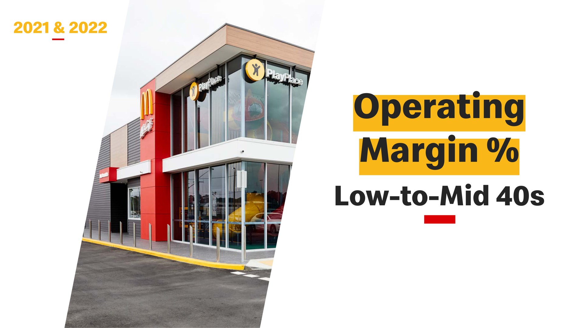 operating margin low to mid | McDonald's