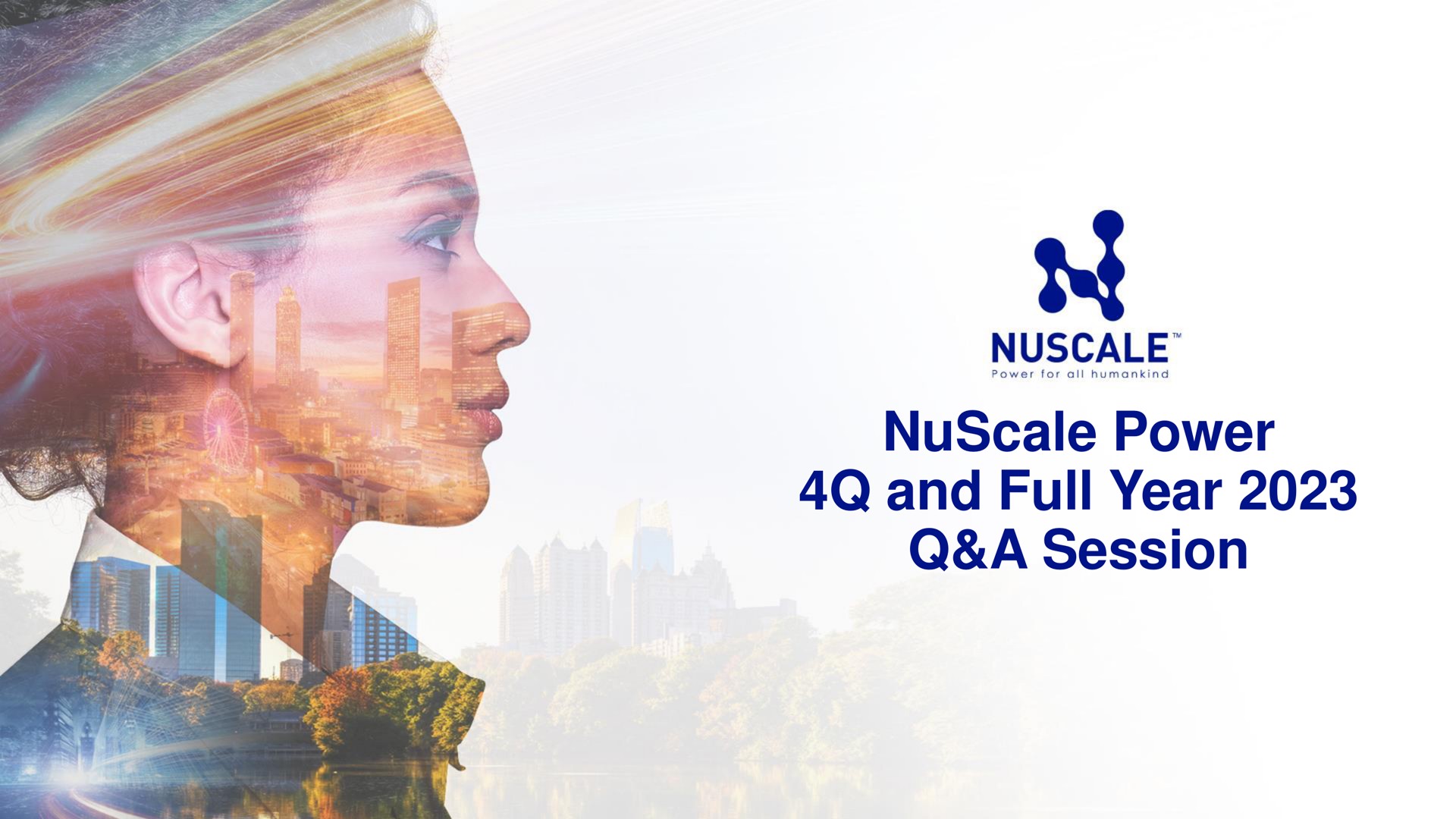 power and full year a session | Nuscale
