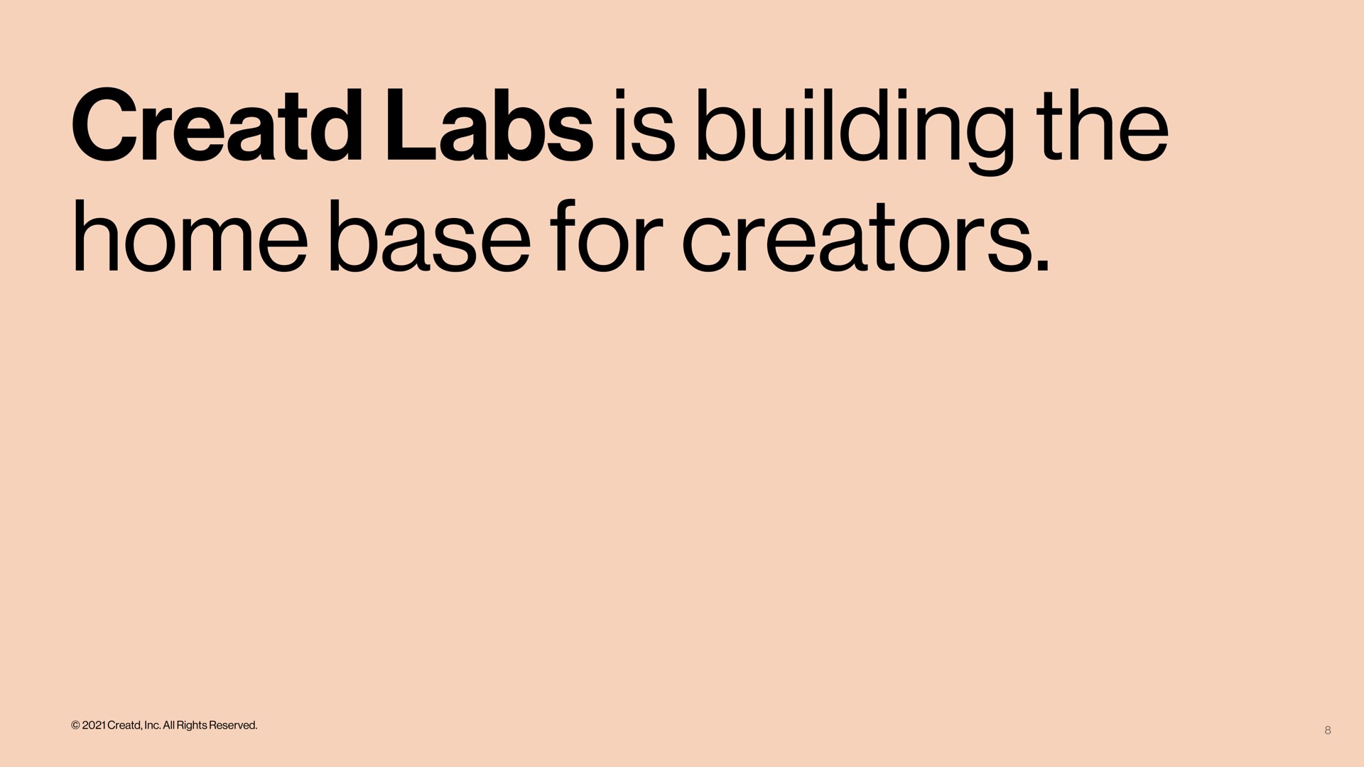 labs is building the home base for creators | Creatd