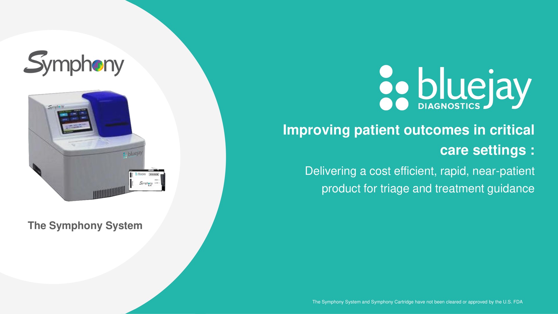 improving patient outcomes in critical care settings delivering a cost efficient rapid near patient product for triage and treatment guidance tee | Bluejay