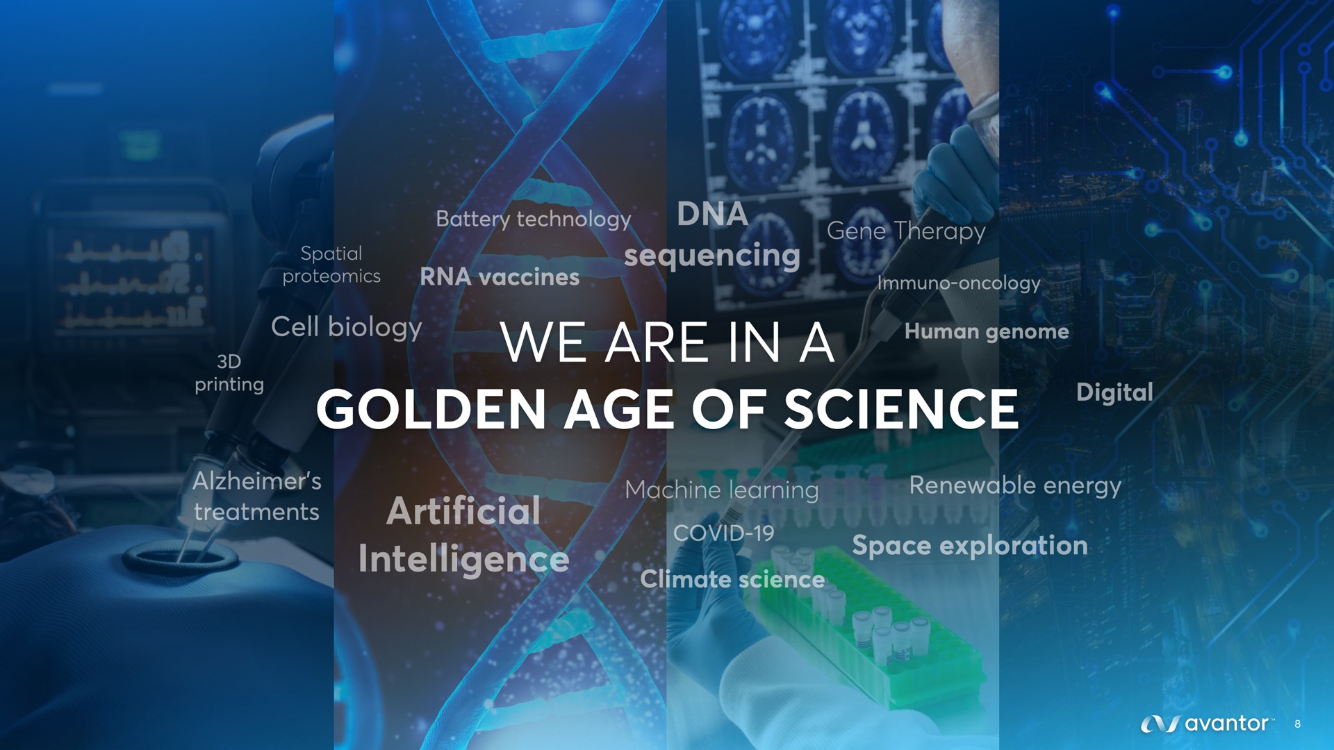 we are in a golden age of science sort sequencing as mell tat it | Avantor