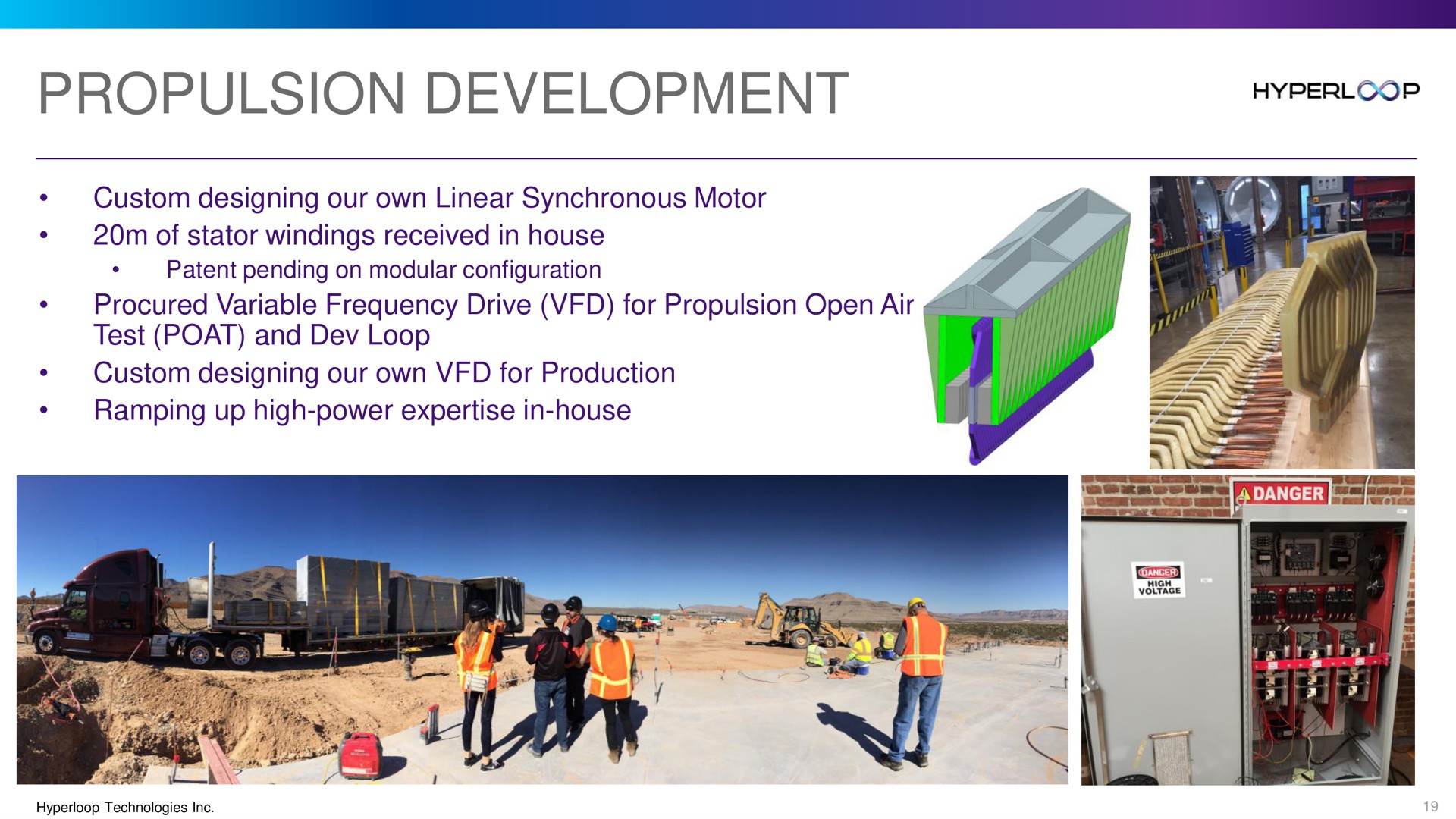 propulsion development | Hyperloop One