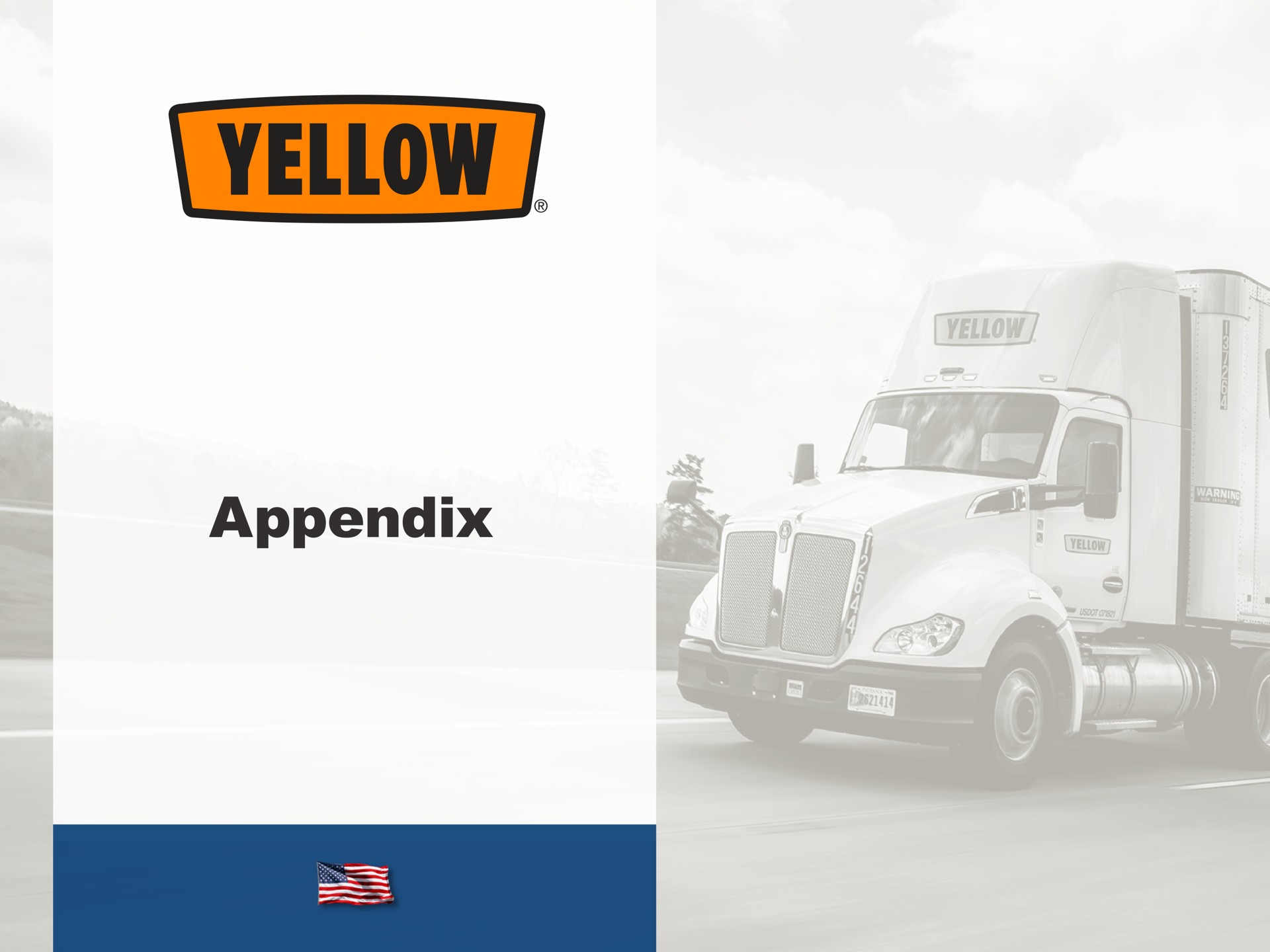 appendix | Yellow Corporation