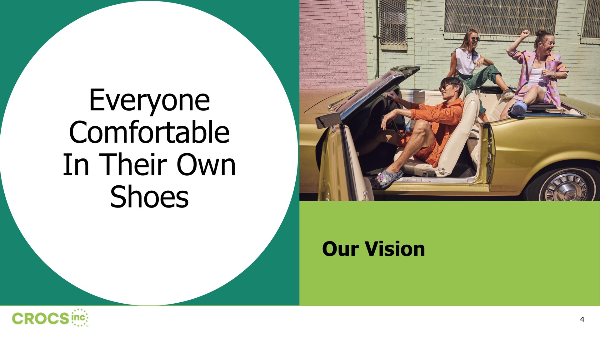 everyone comfortable in their own shoes our vision | Crocs