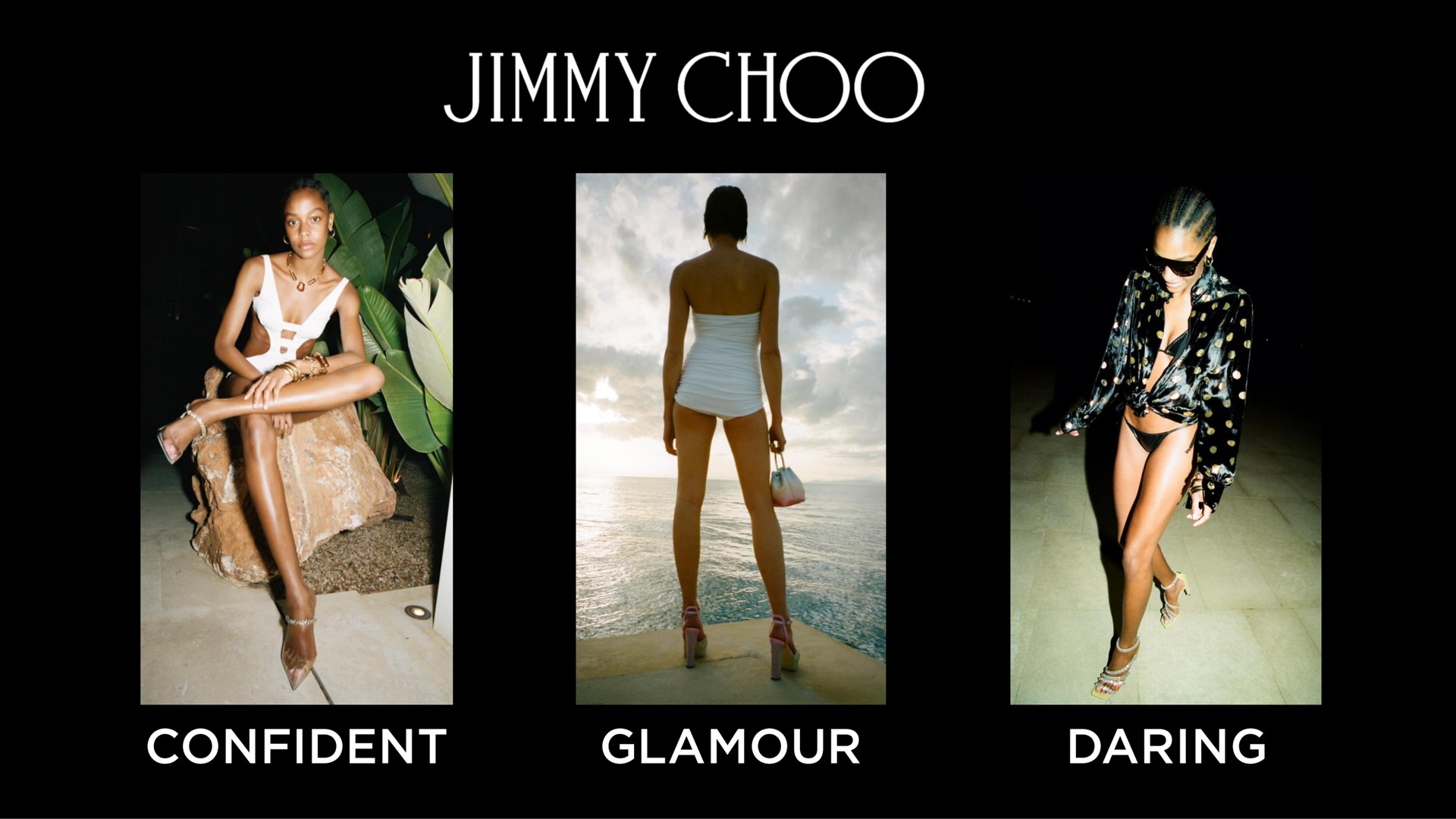 jimmy confident glamour daring | Capri Holdings