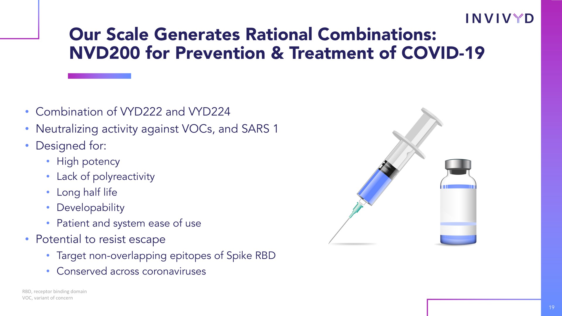 our scale generates rational combinations for prevention treatment of covid | Adagio Therapeutics