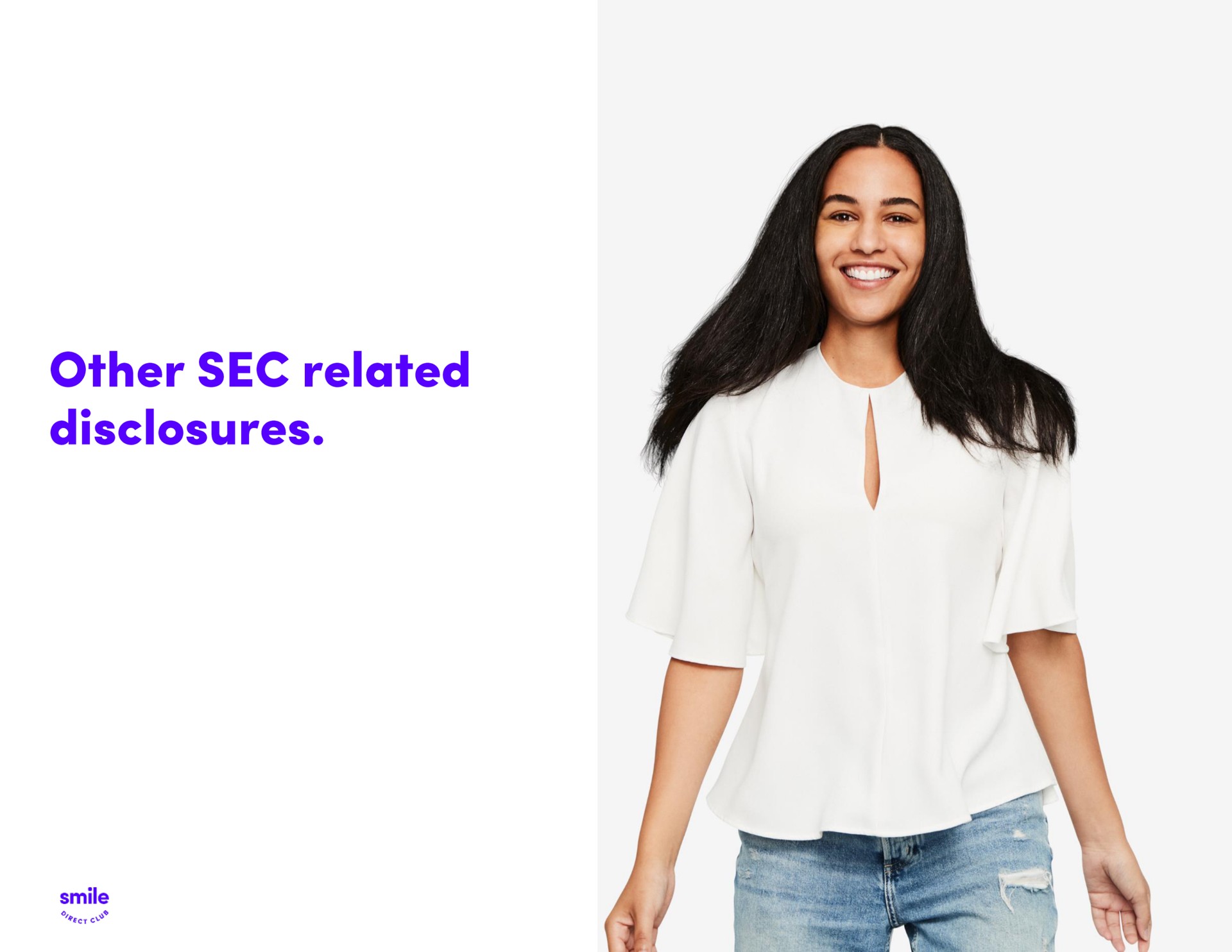 other sec related disclosures | SmileDirectClub