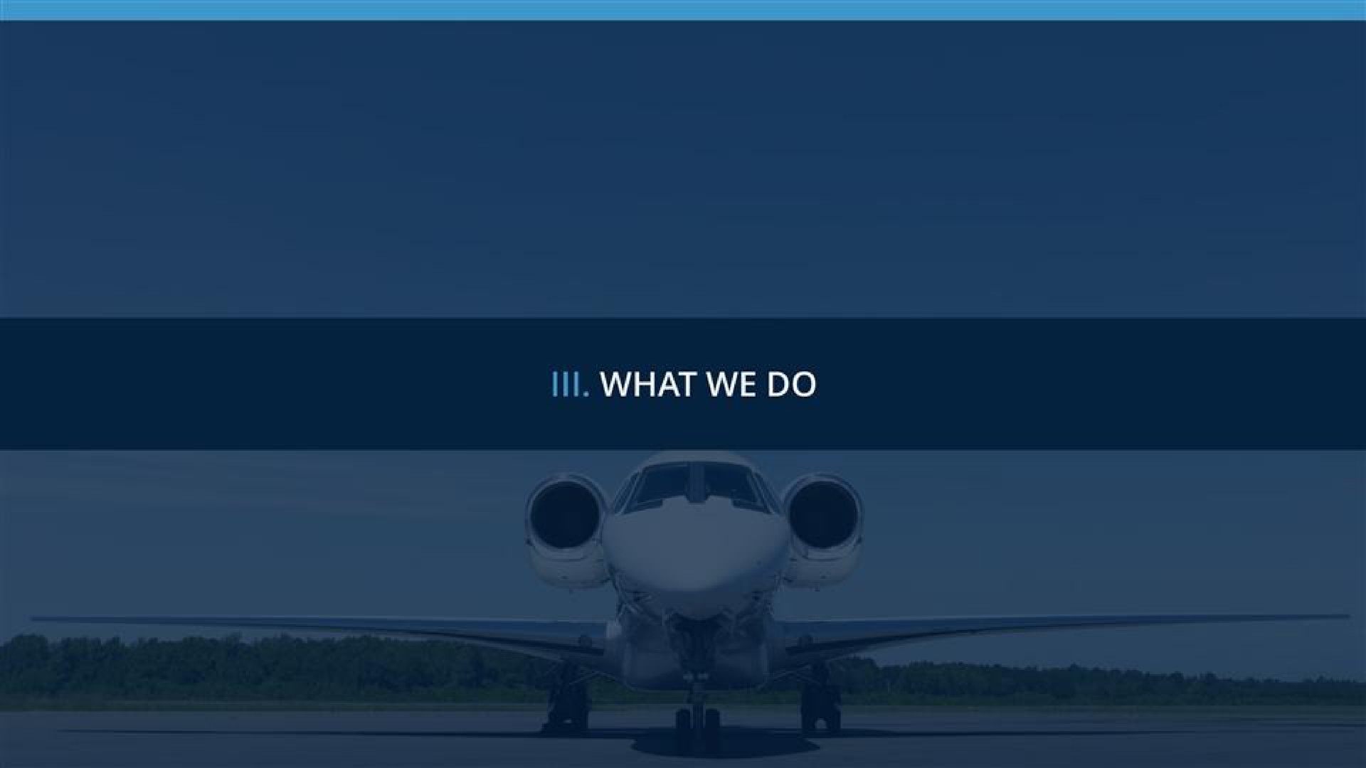 what we do | flyExclusive
