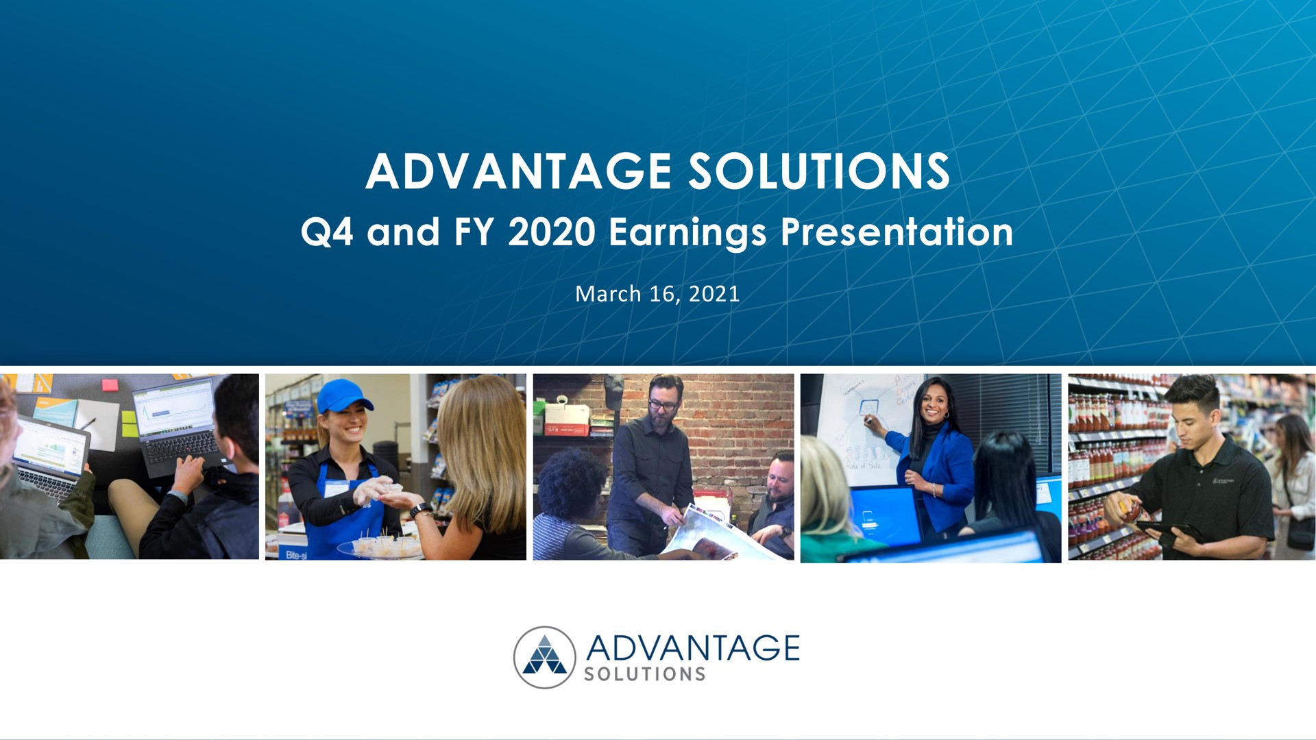 advantage solutions and earnings presentation march he | Advantage Solutions