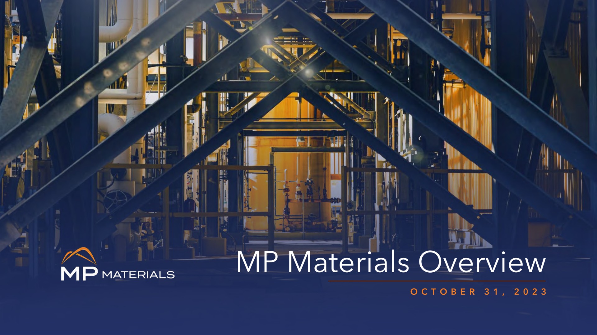 materials overview i | MP Materials