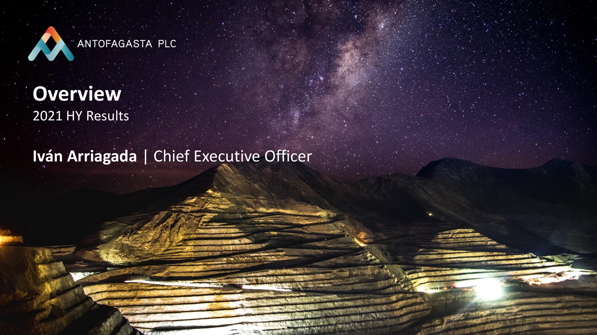 overview chief executive officer a lamas | Antofagasta