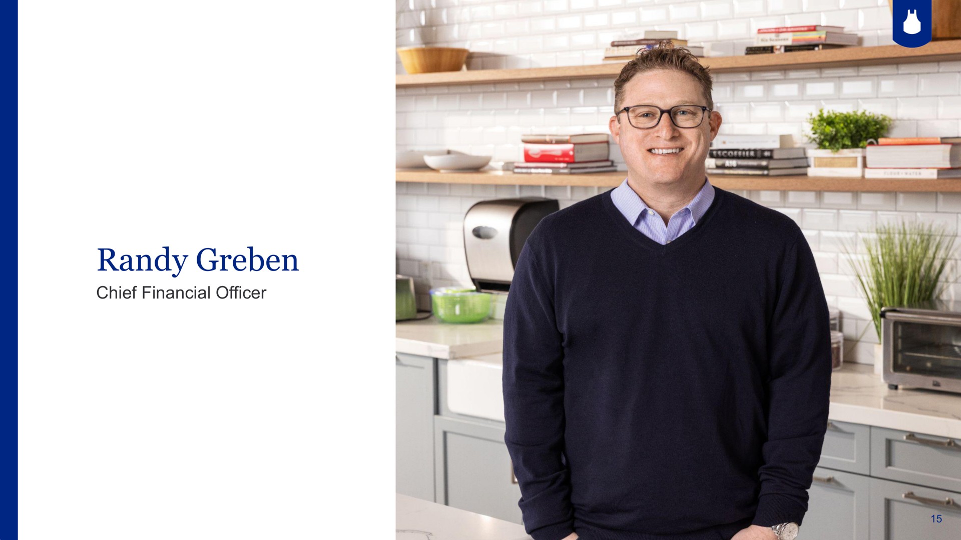 randy chief financial officer | Blue Apron