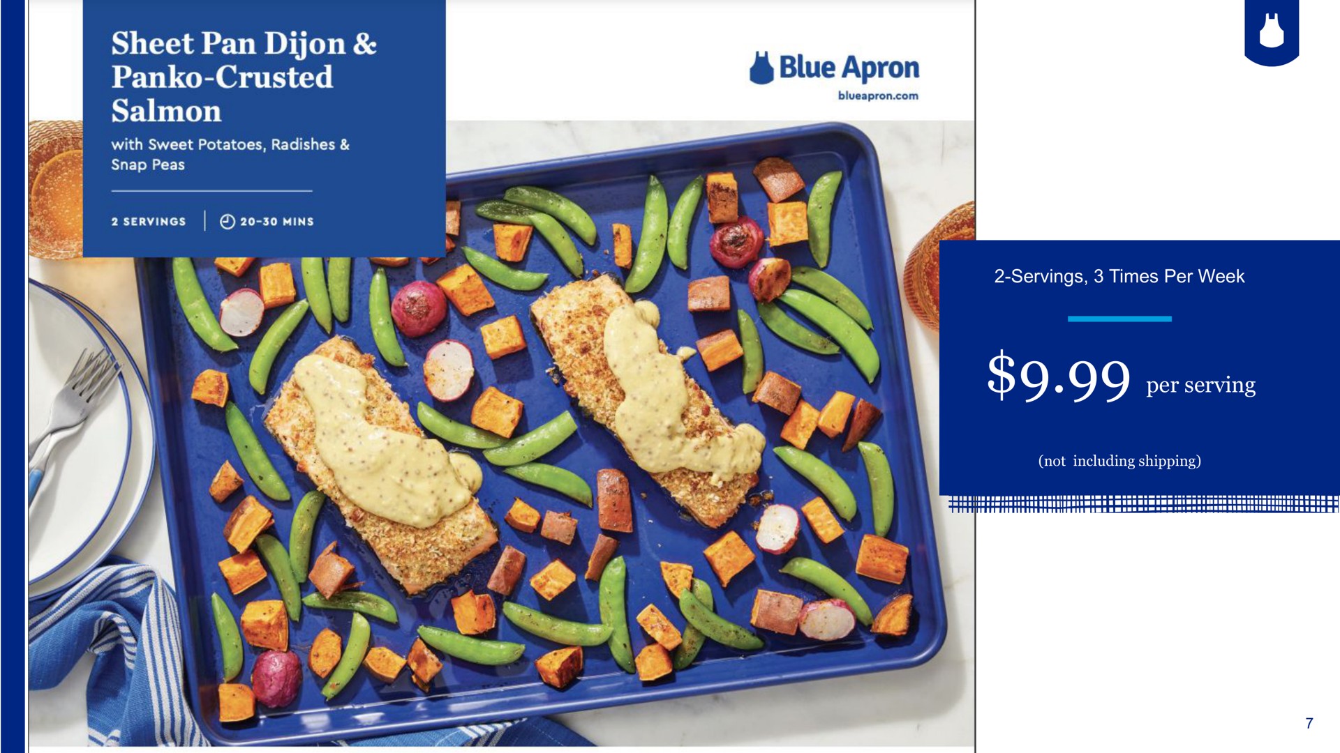 per serving blue apron | Blue Apron