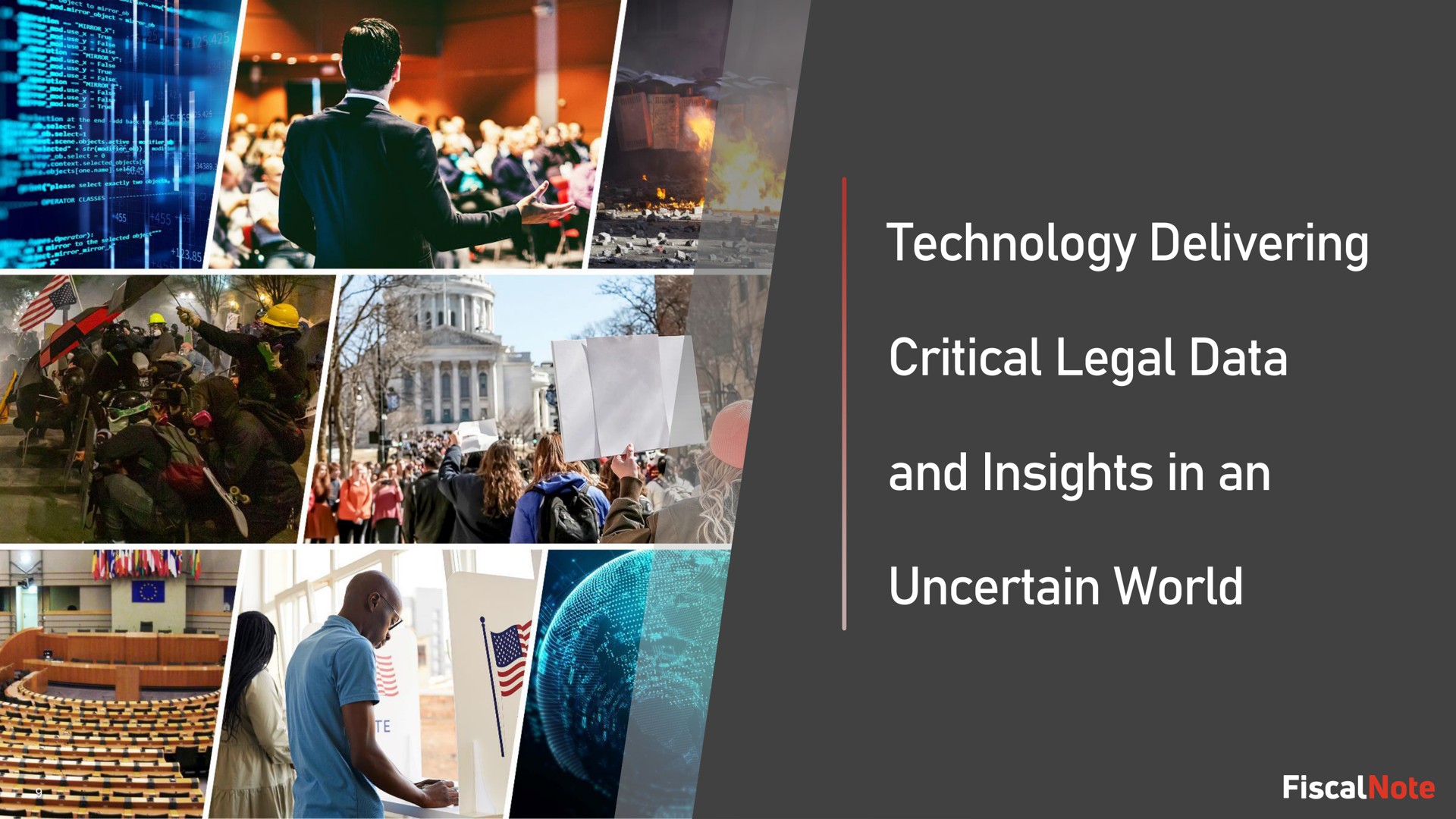 technology delivering critical legal data and insights in an uncertain world | FiscalNote