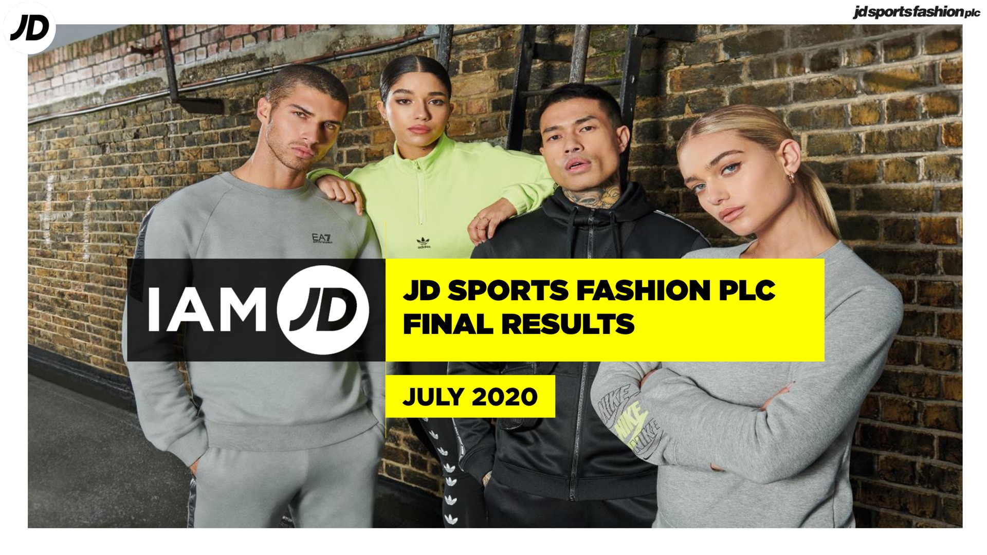 sports fashion final results | JD Sports