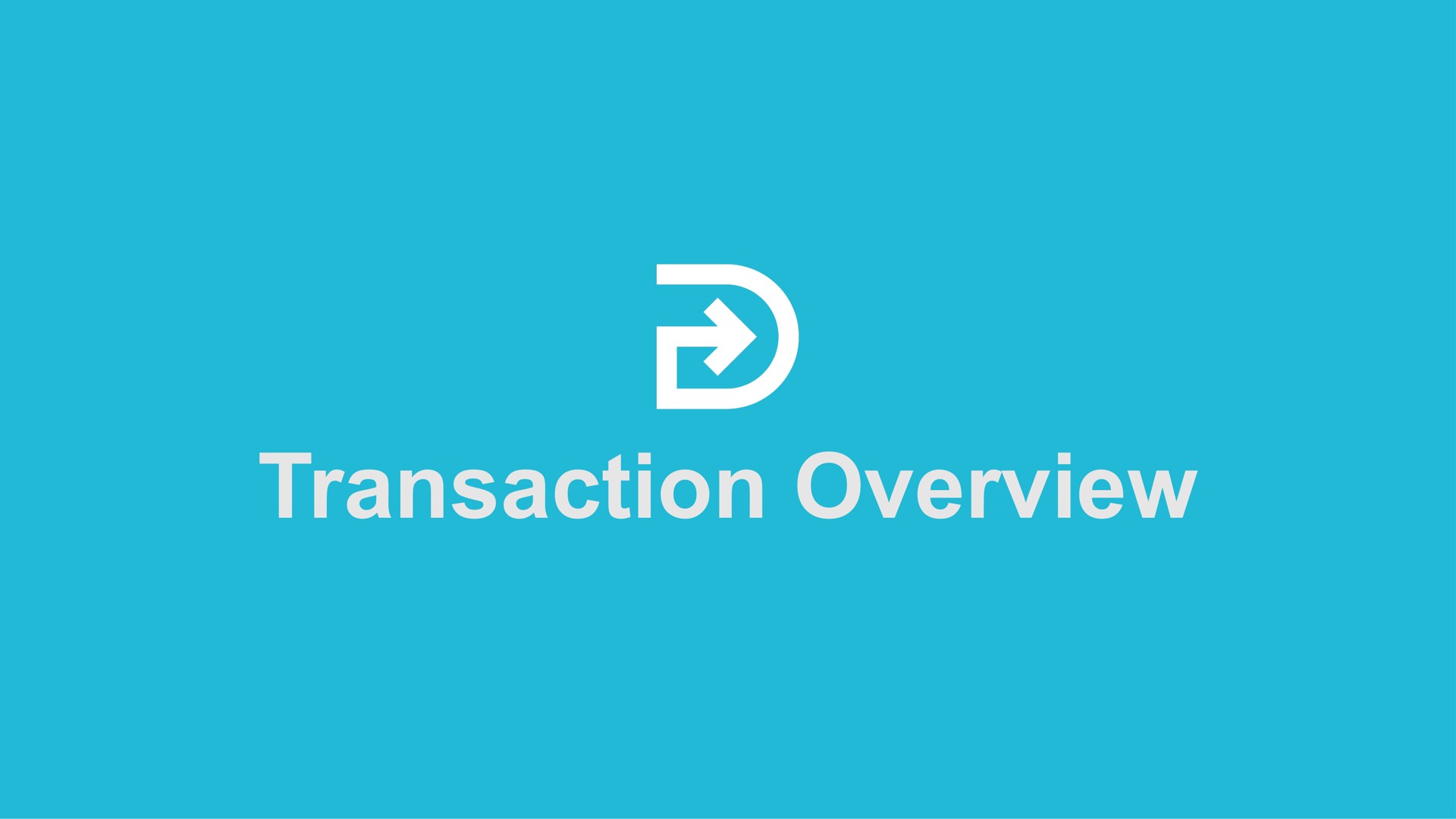 transaction overview | DocGo