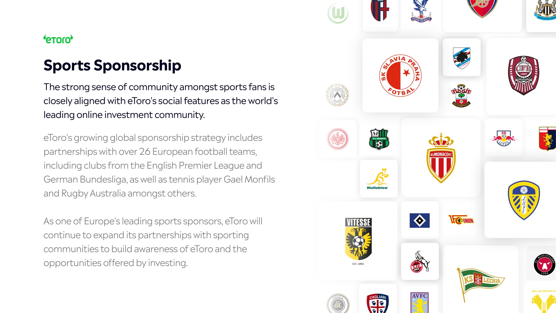 sports sponsorship | eToro