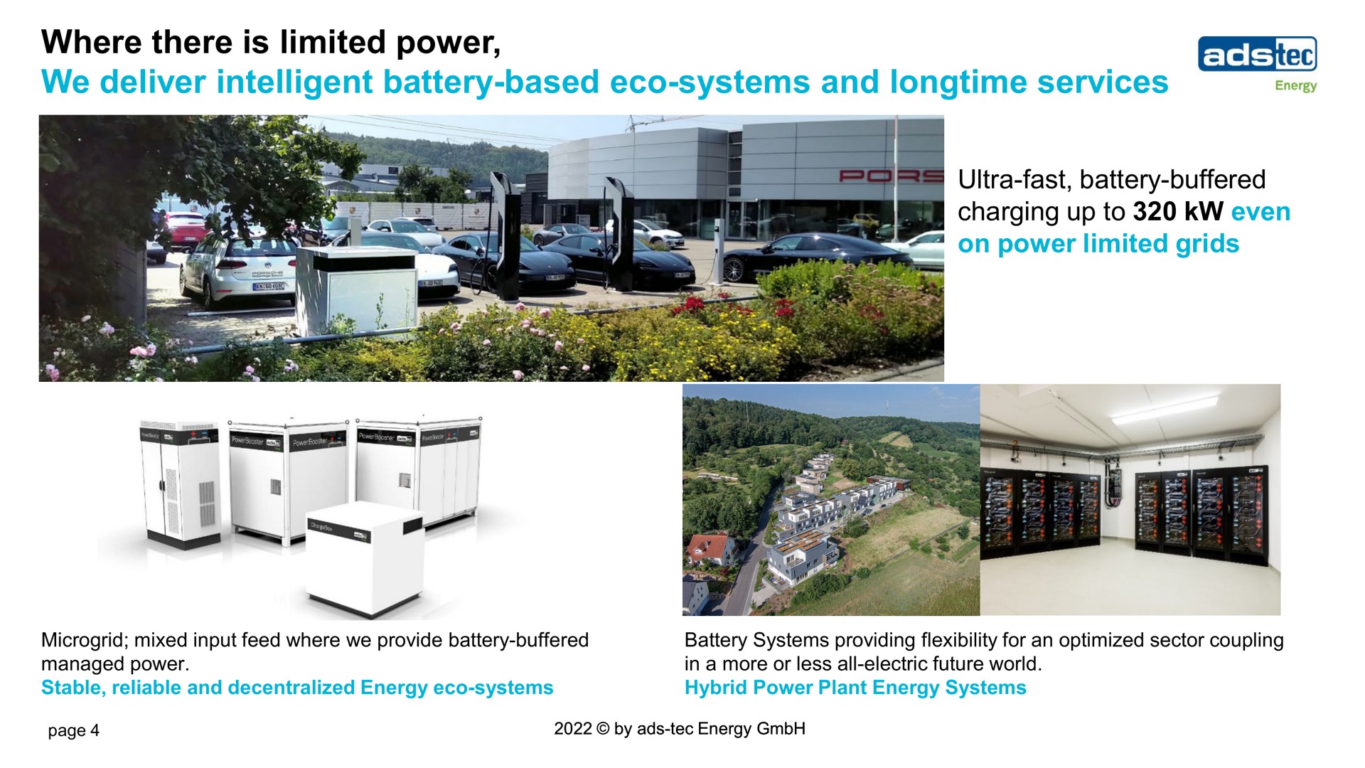 where there is limited power we deliver intelligent battery based systems and services | ads-tec Energy