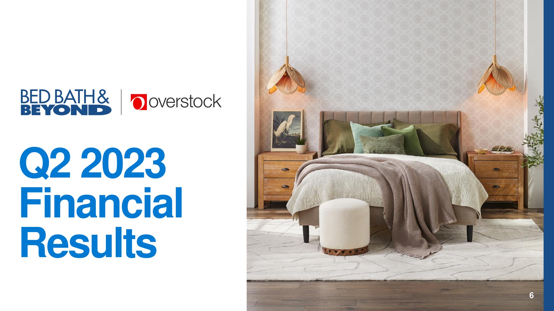 financial results bed | Overstock