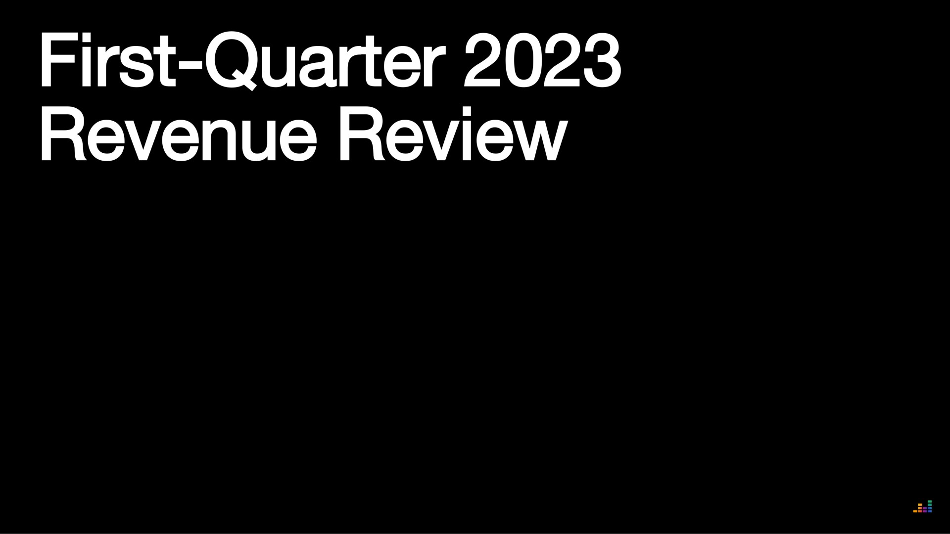 first quarter revenue review | Deezer