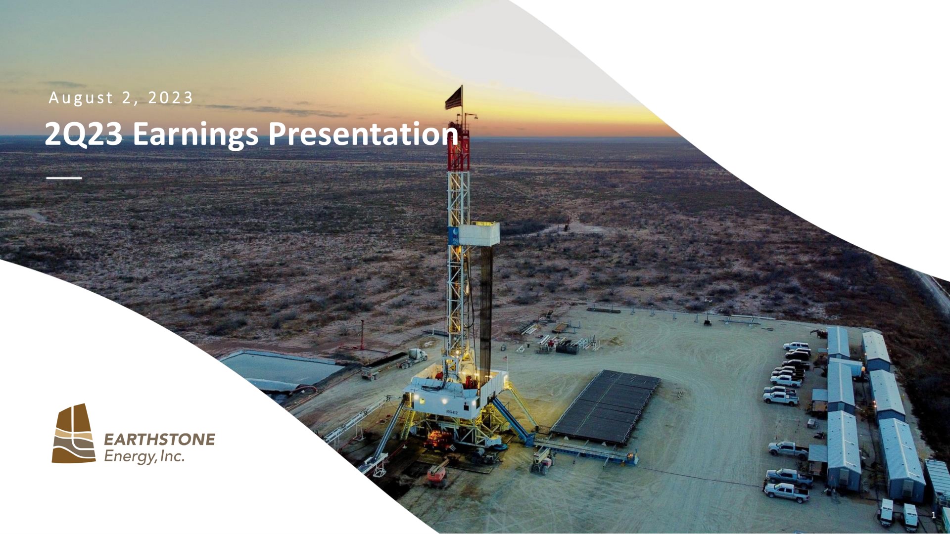 a earnings presentation energy | Earthstone Energy