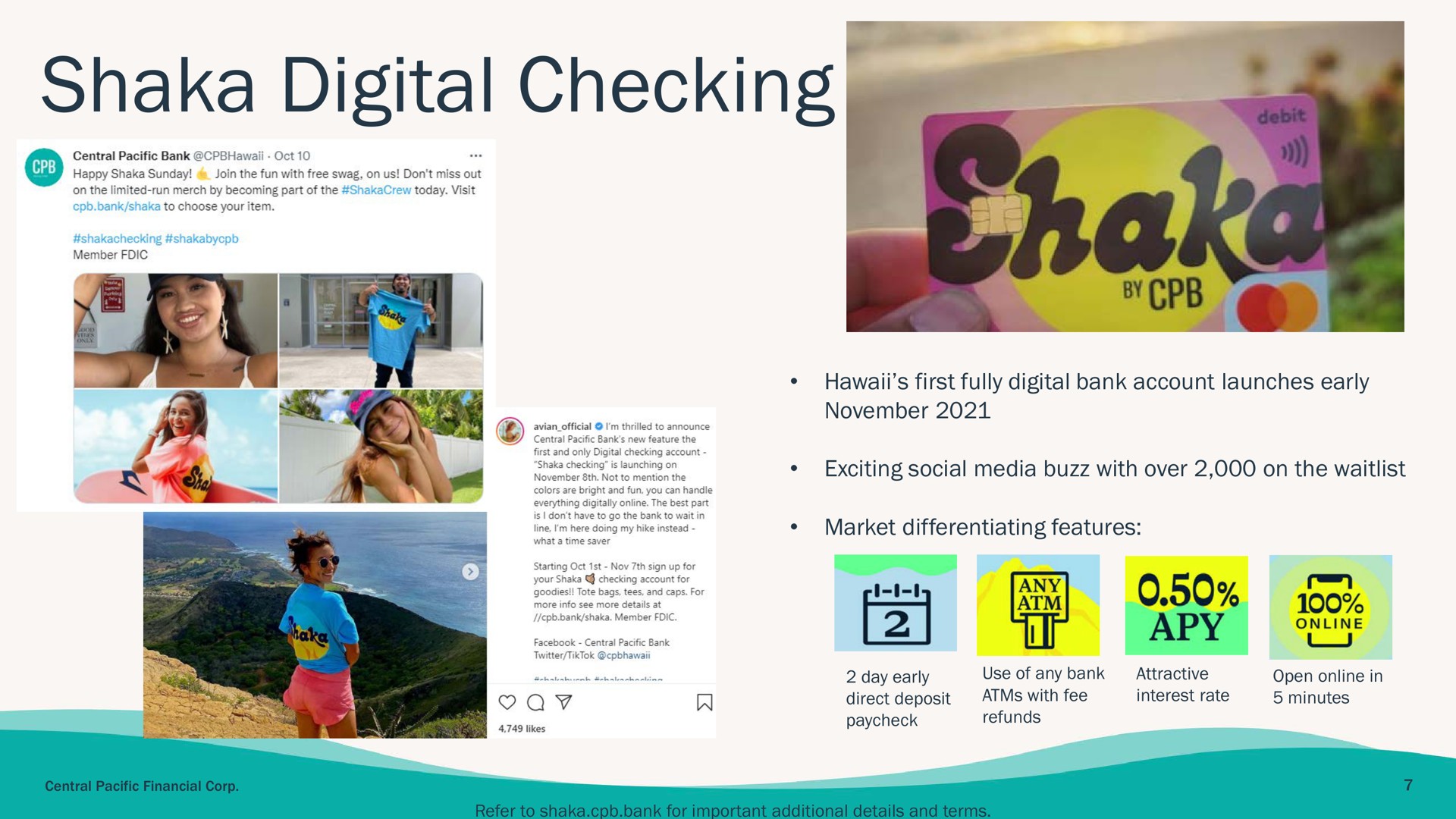 digital checking | Central Pacific Financial