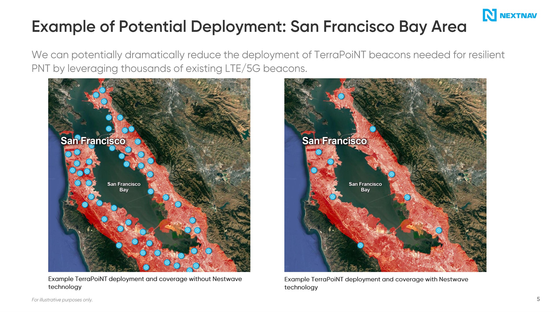 example of potential deployment san bay area | NextNav