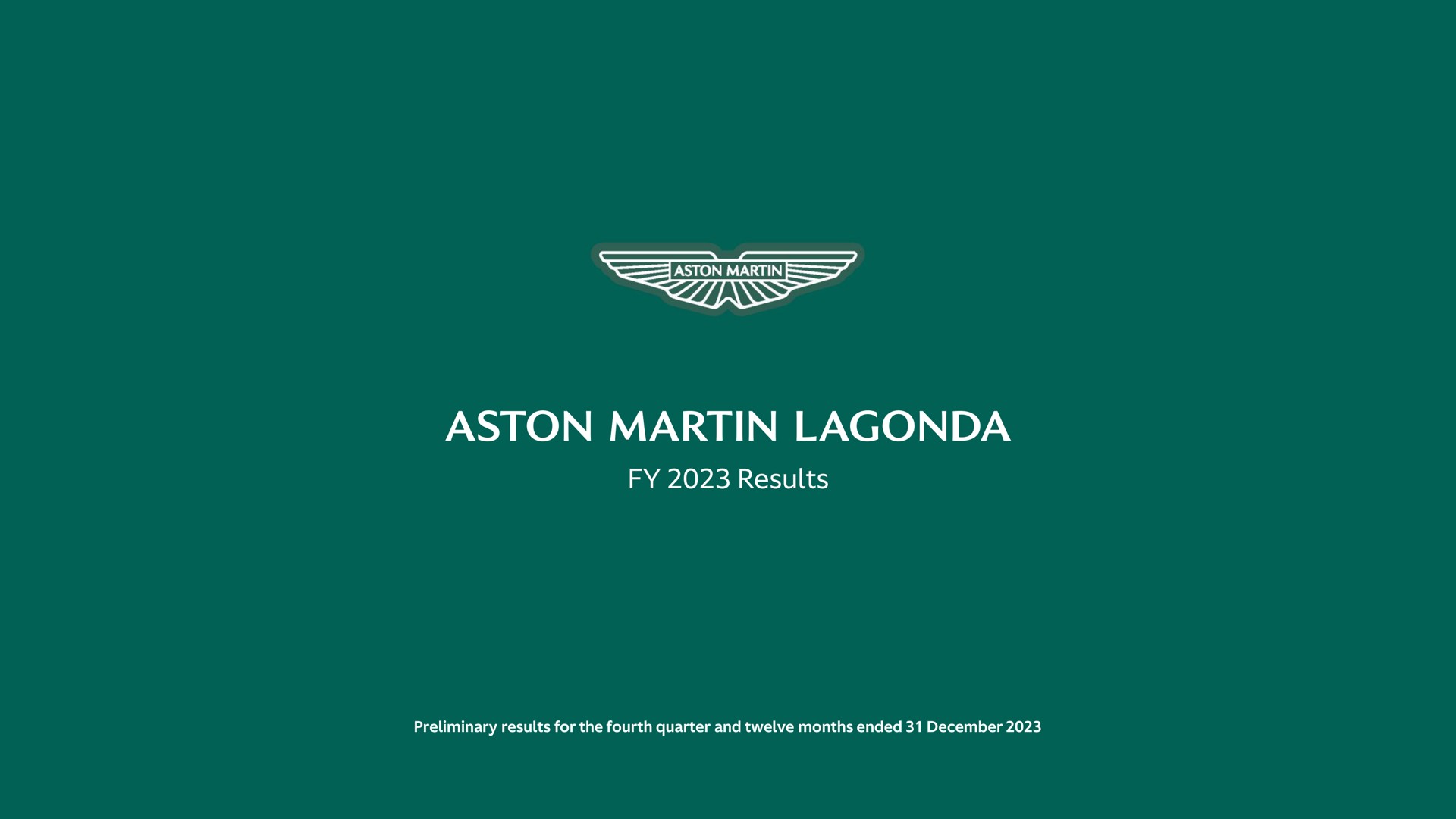 results martin martin | Aston Martin Lagonda