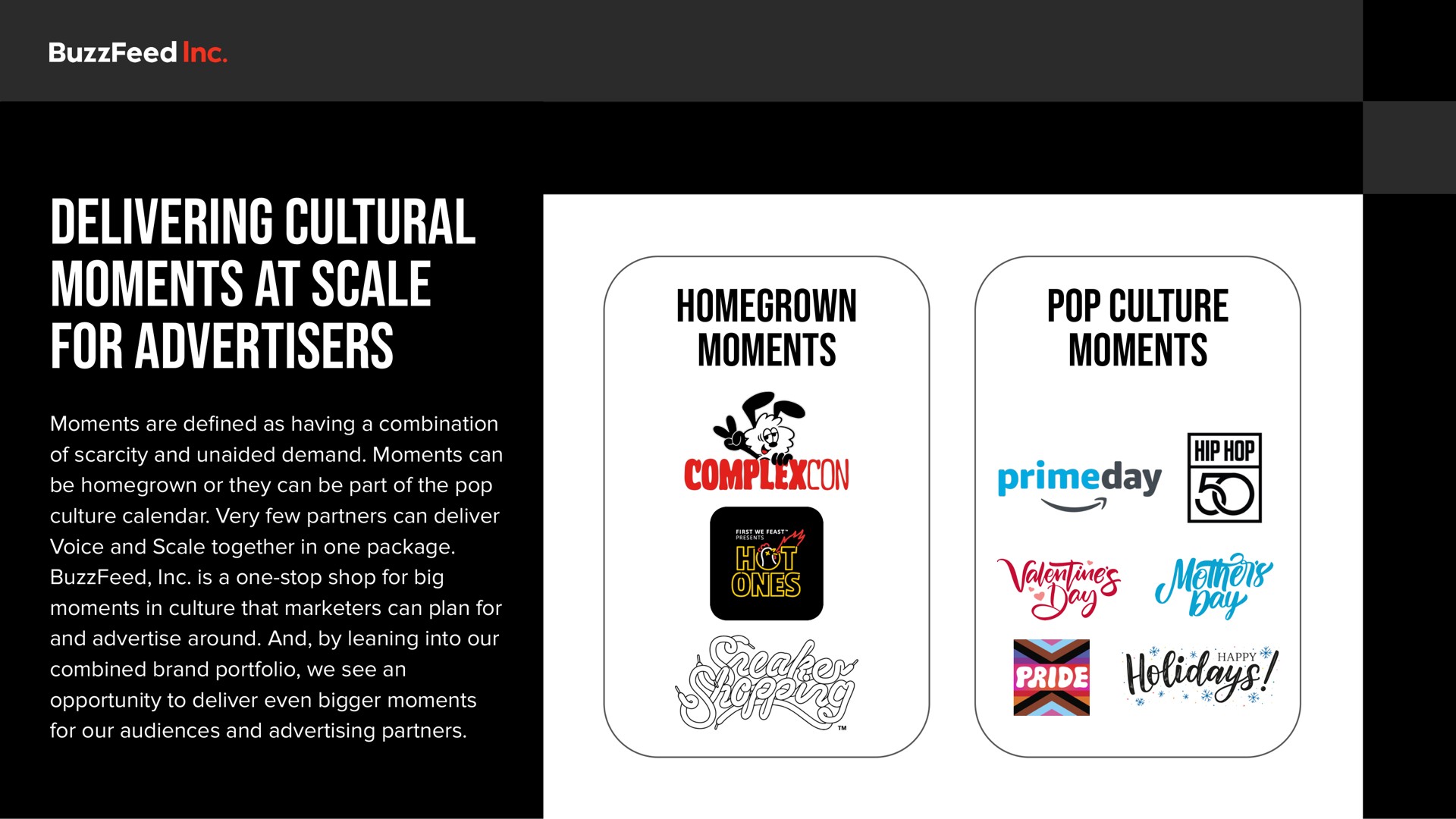 delivering cultural moments at scale for advertisers pop culture vee map | BuzzFeed