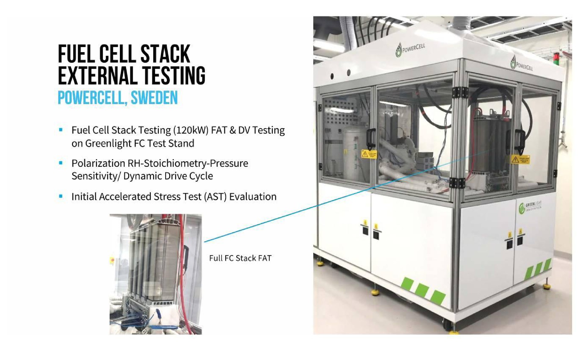 fuel cell stack external testing | Nikola