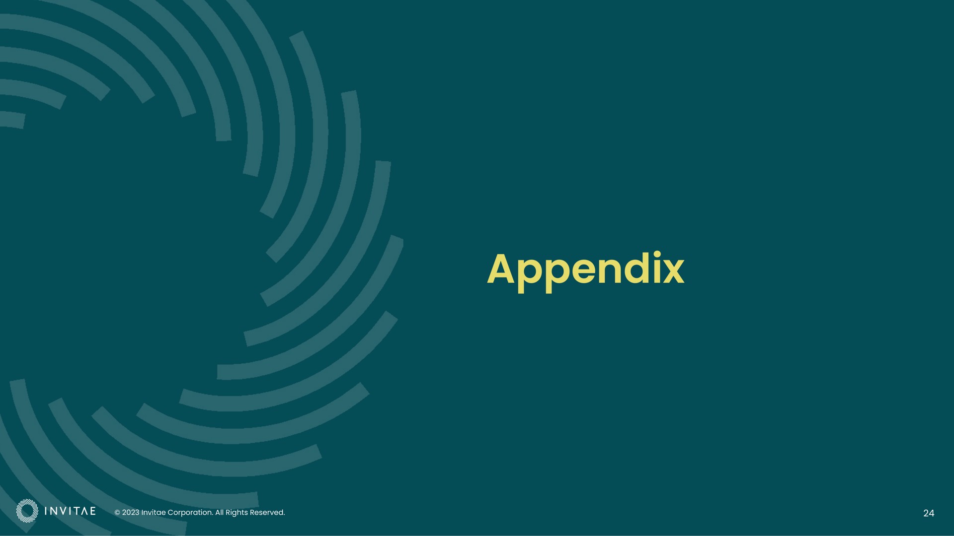 appendix | Invitae