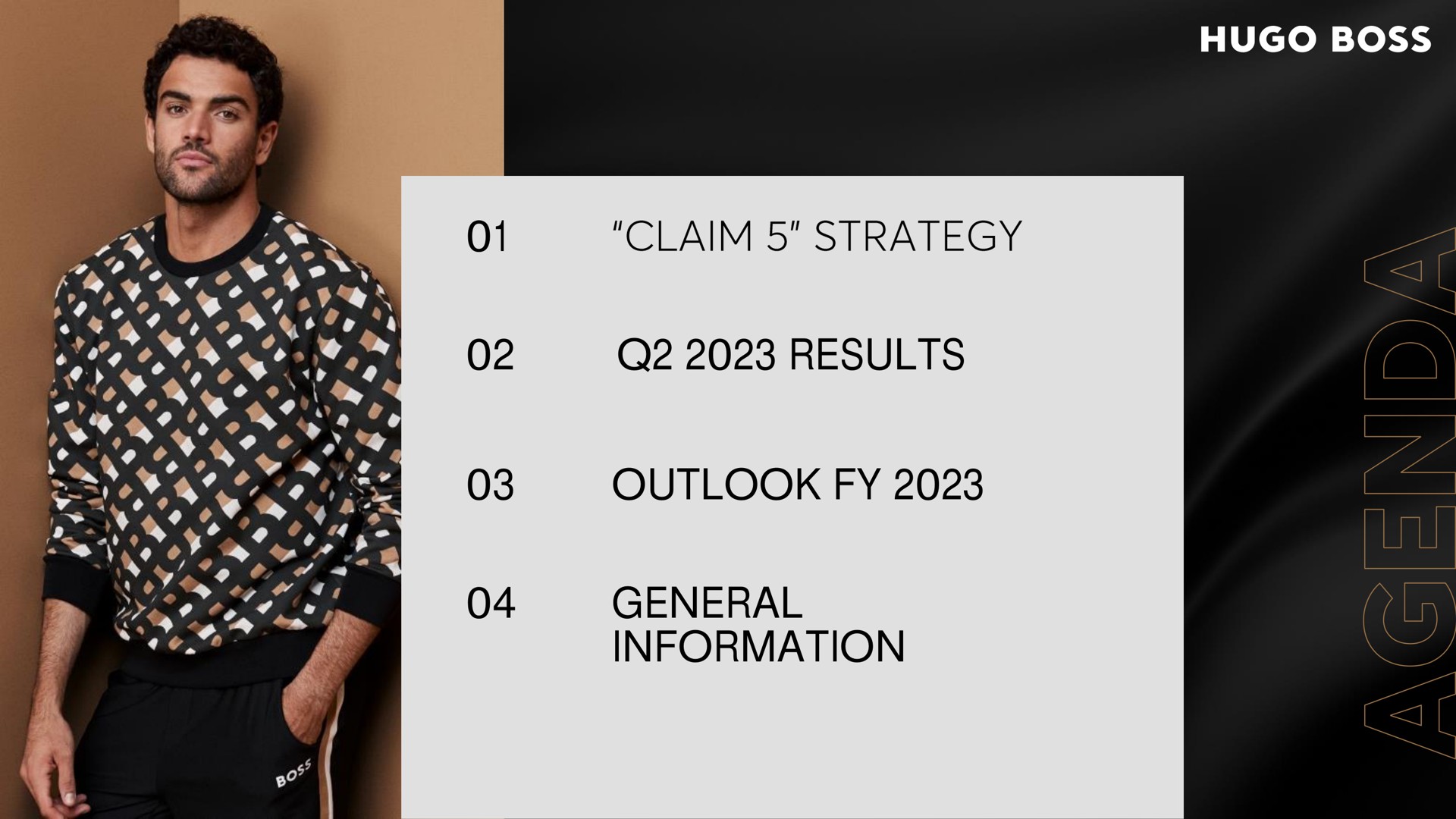 results outlook general information boss claim strategy | Hugo Boss