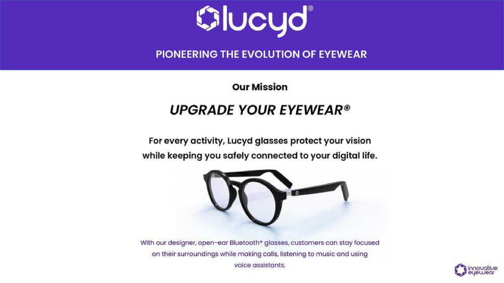upgrade your eyewear | Innovative Eyewear