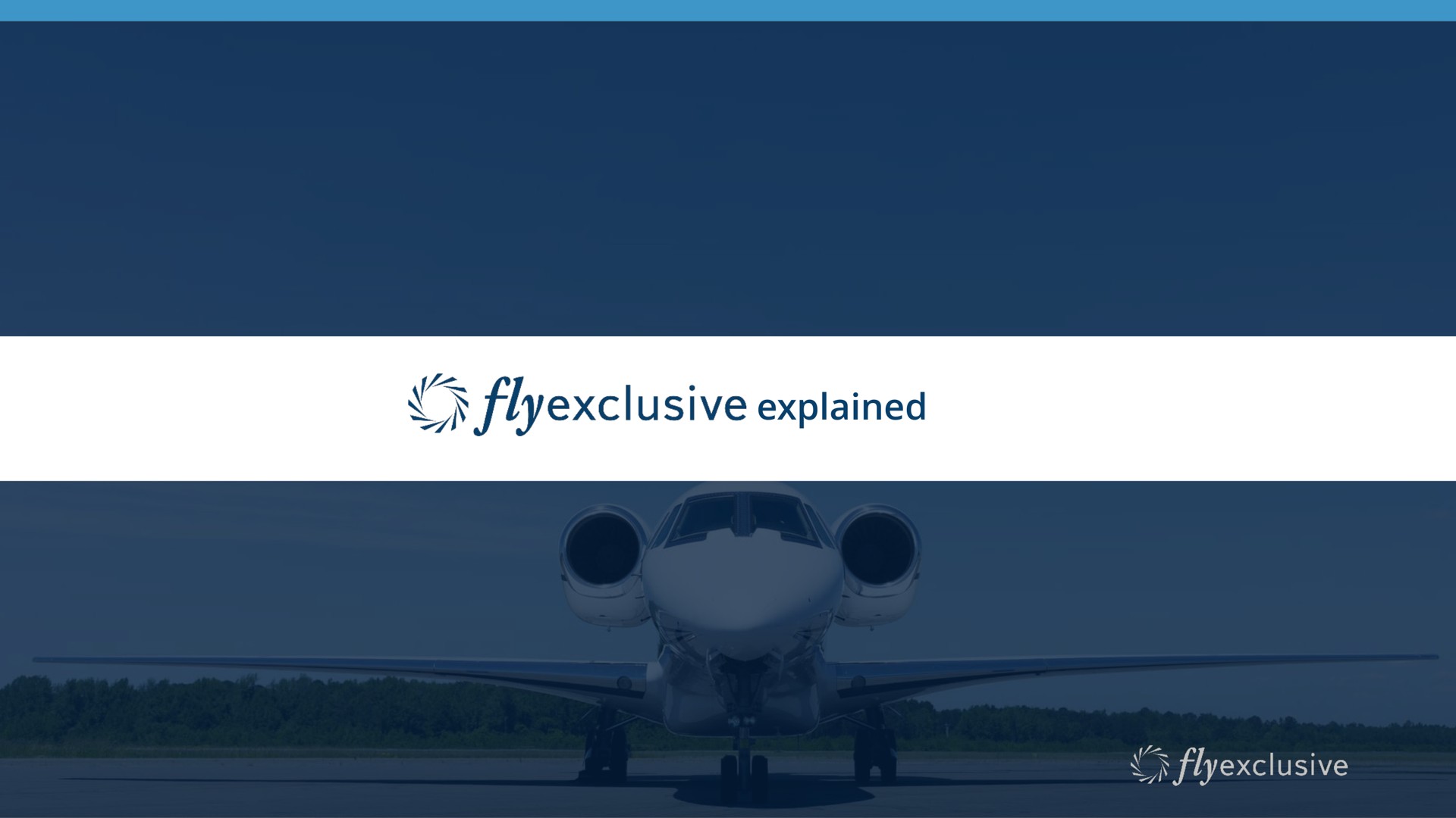 i executive summary explained | flyExclusive