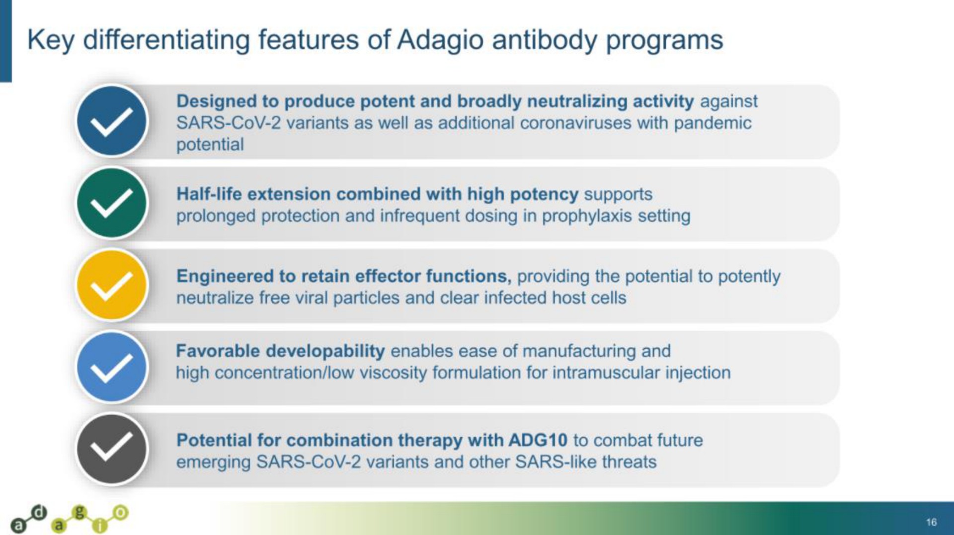 key differentiating features of adagio antibody programs | Adagio Therapeutics