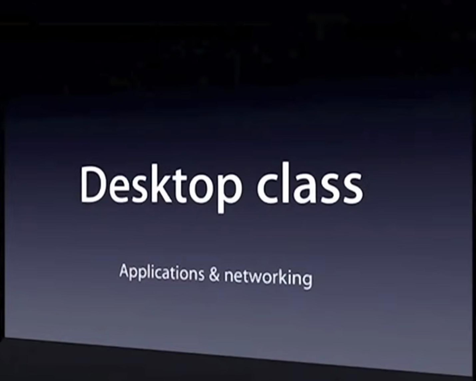 class networking | Apple