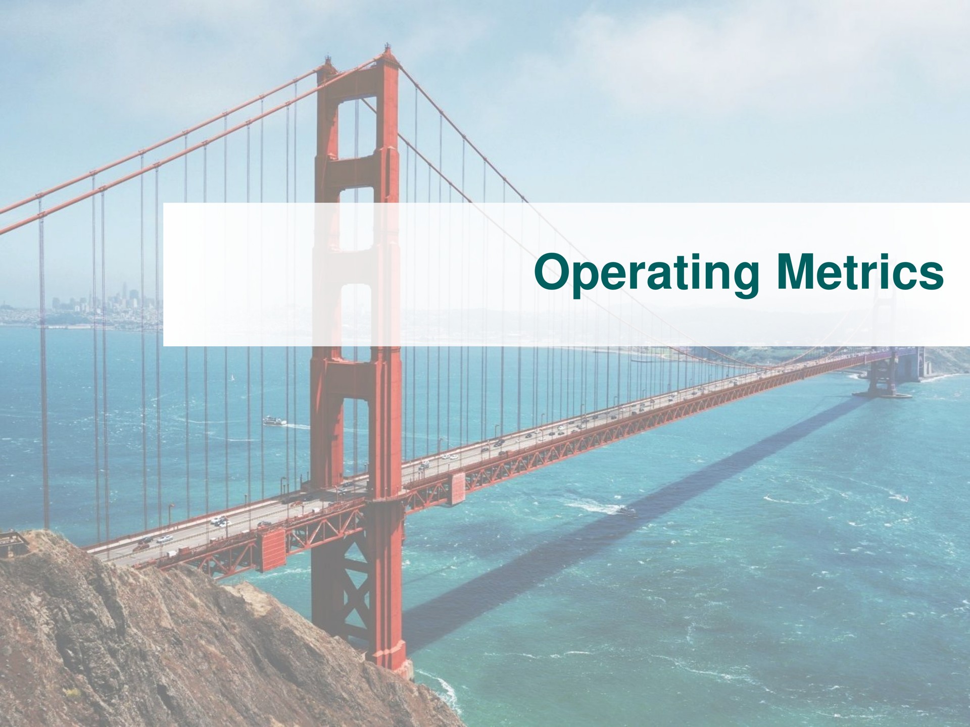 operating metrics | TPG