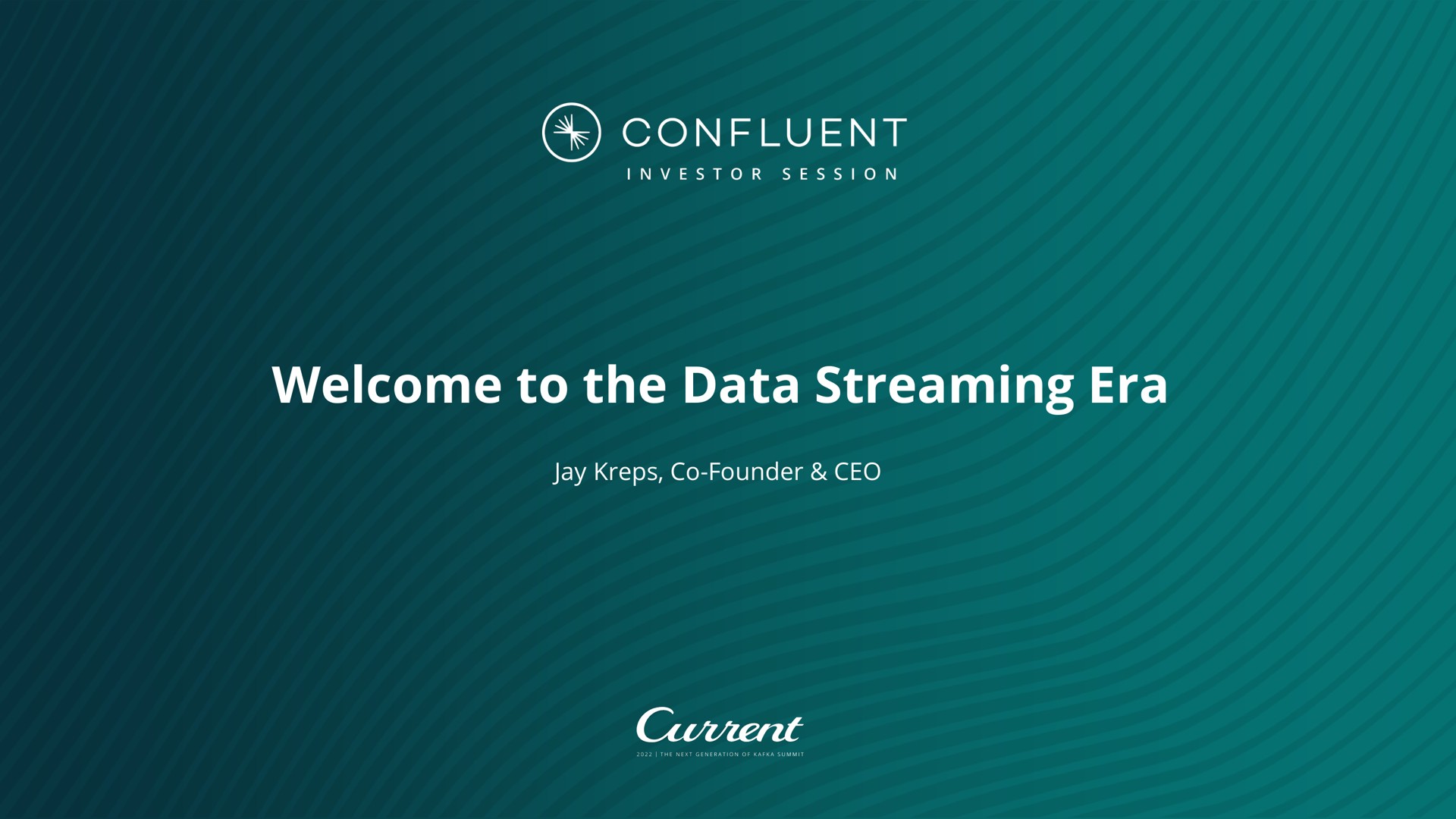welcome to the data streaming era confluent | Confluent