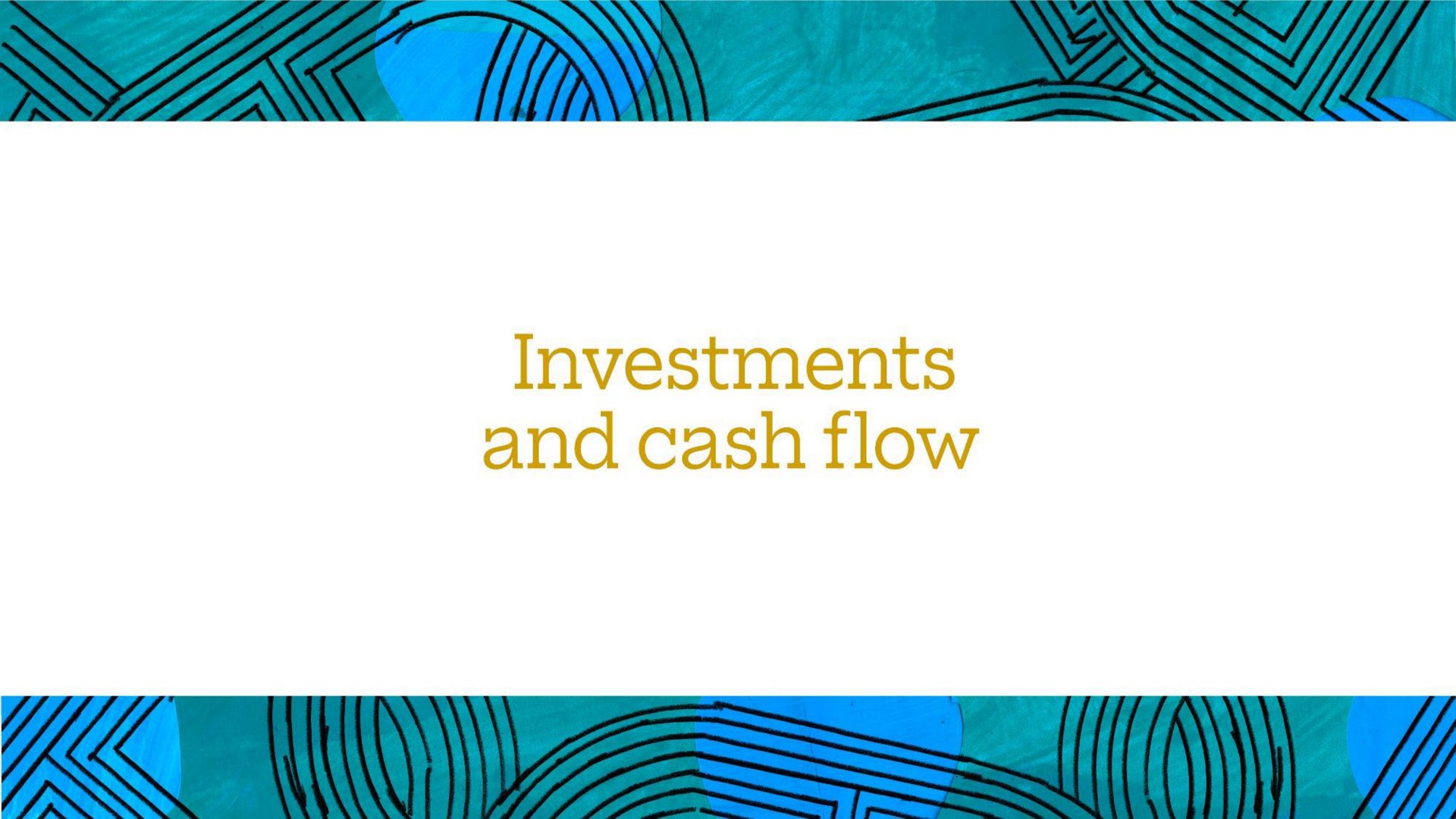 investments and cash flow | Hermes