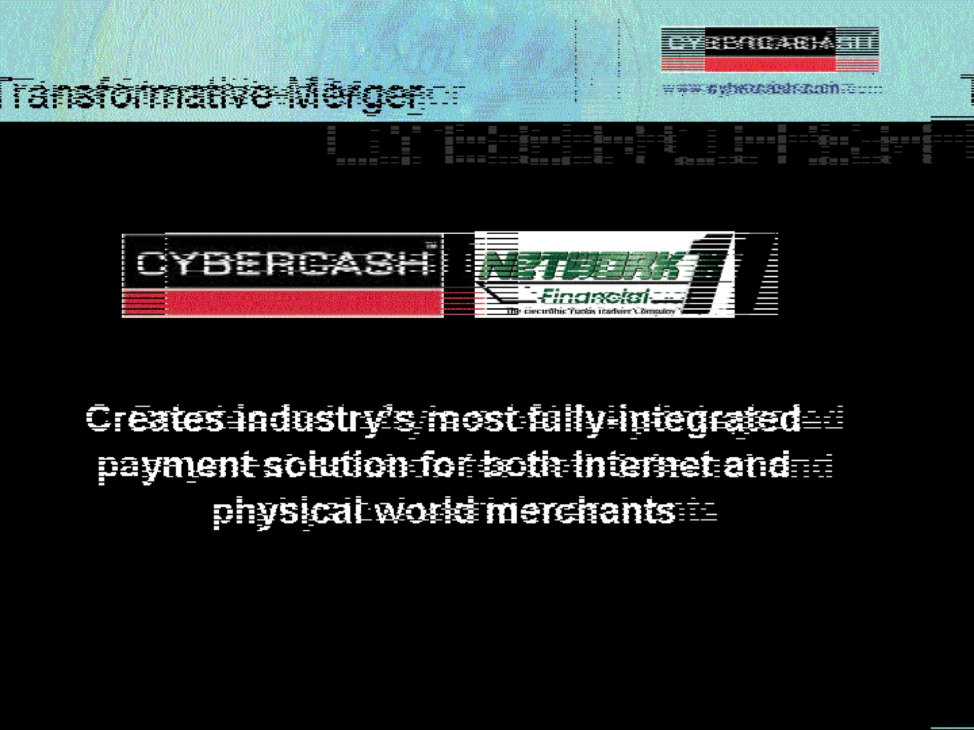 most | CyberCash