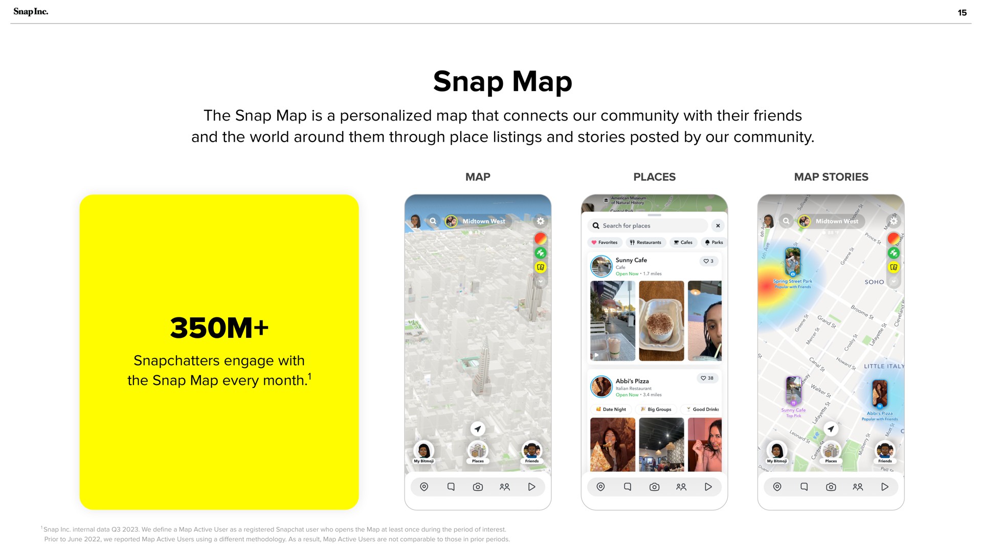 snap map foe a | Snap Inc