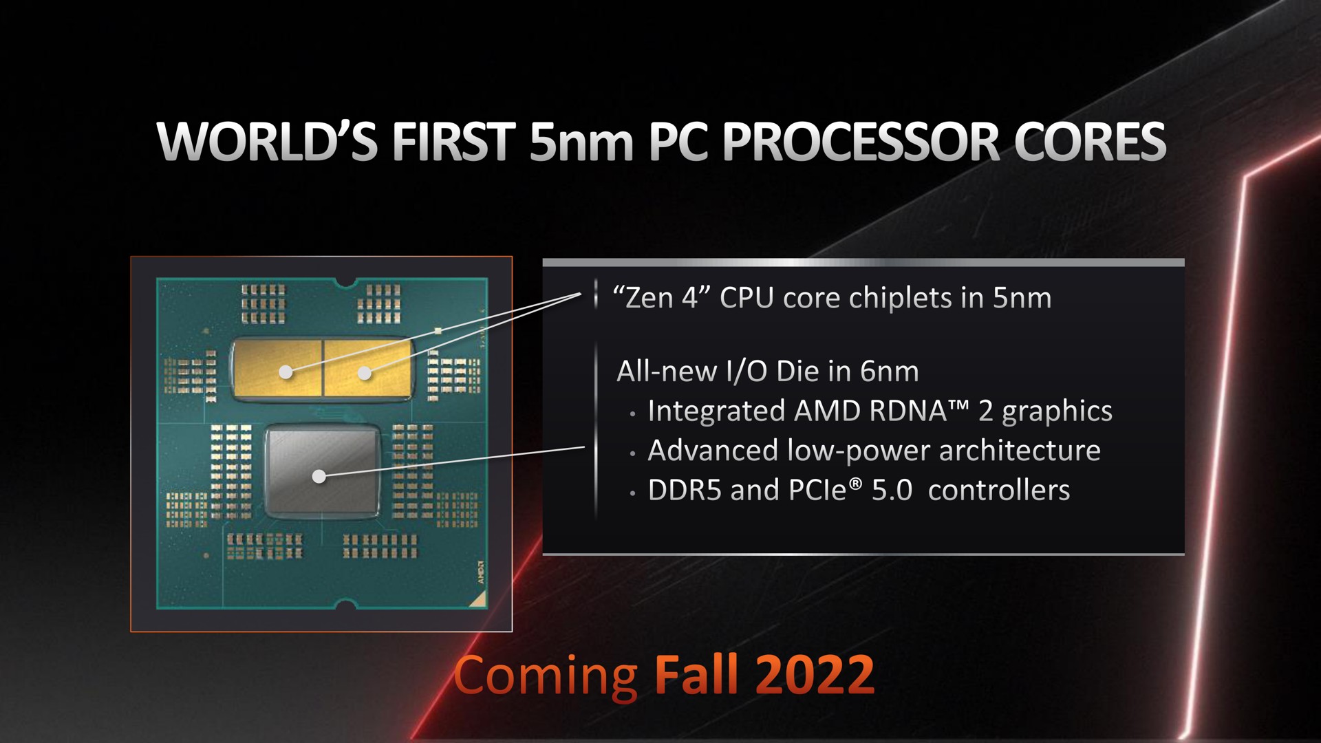world first processor cores | AMD