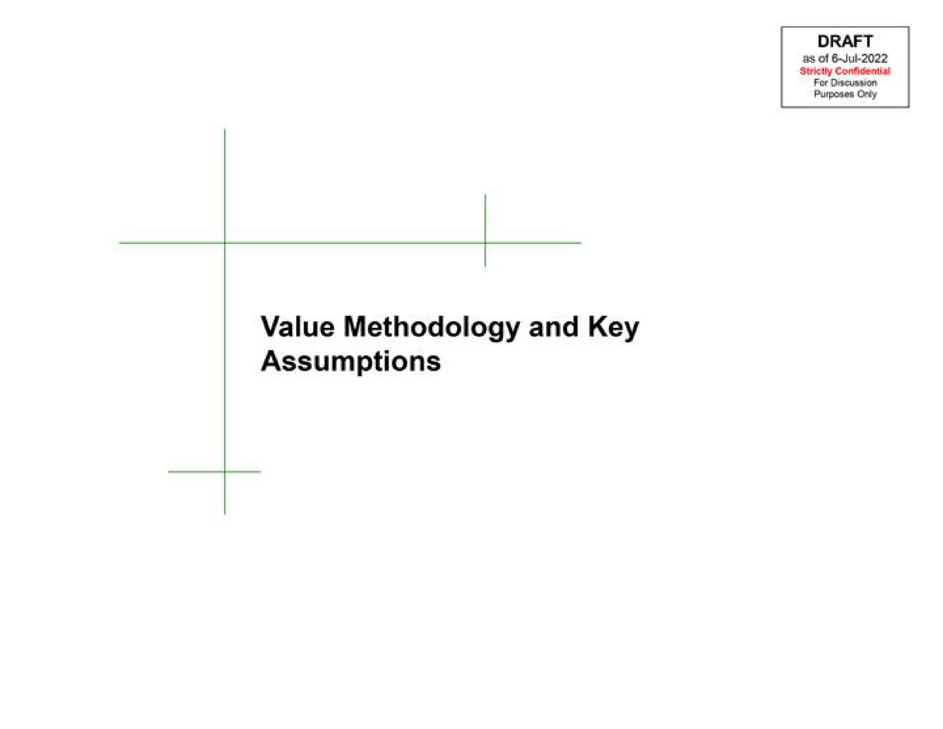 value methodology and key assumptions | TD Securities