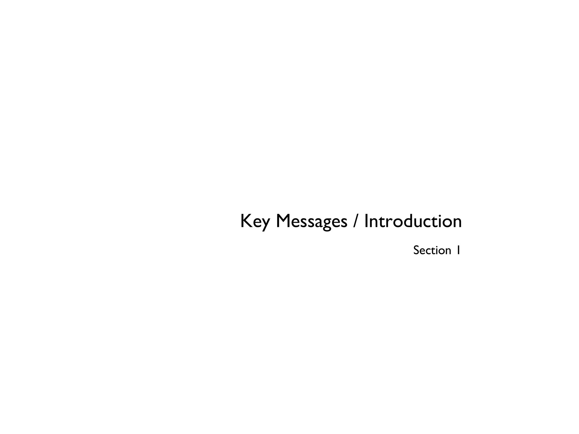 key messages introduction | Advantage Solutions